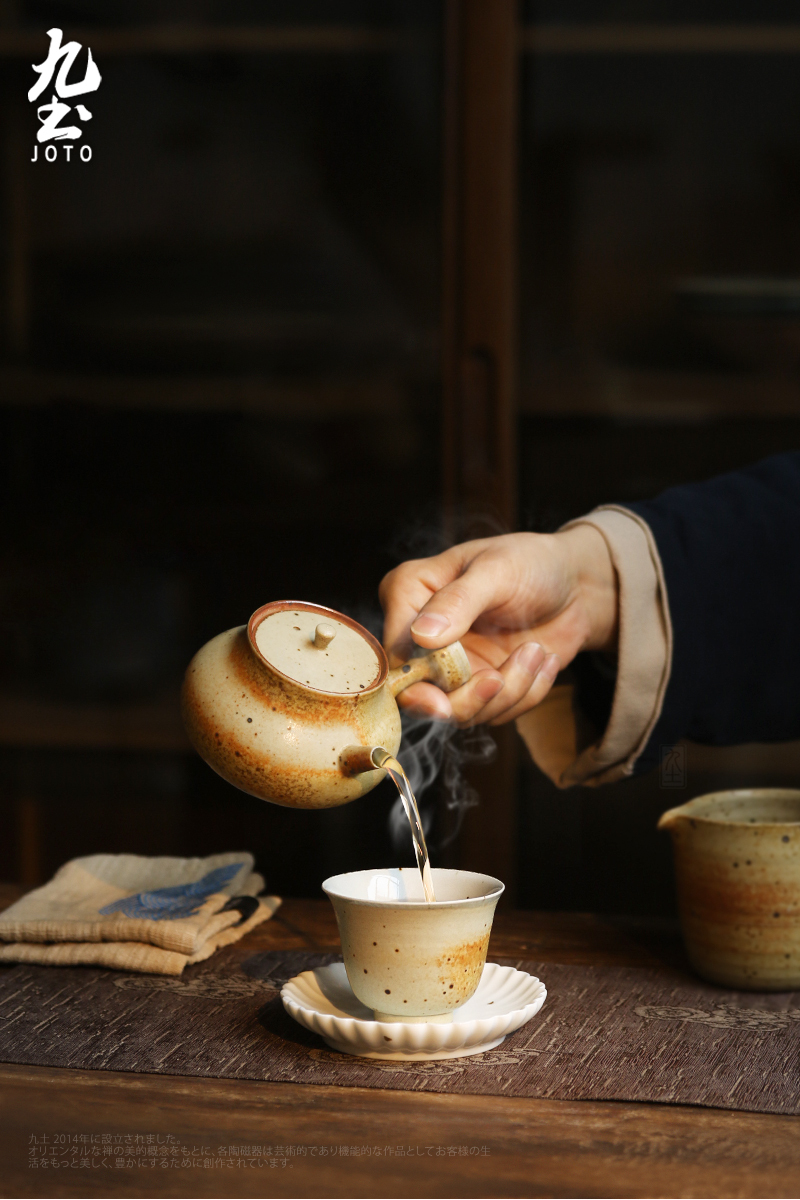 九土手工復古茶杯功夫茶具_XCBR0147