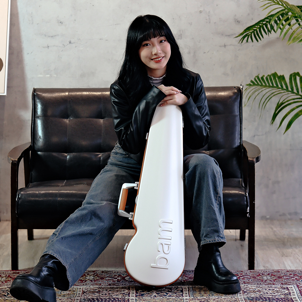 GRAFFITI 塗鴉系列 小提琴三角盒 (白)