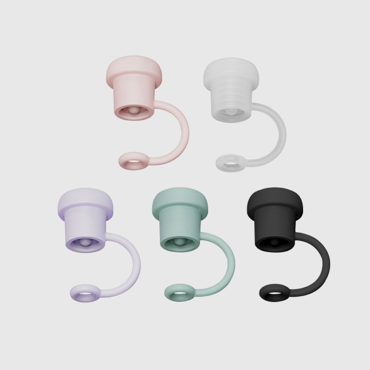 居家小物｜矽膠吸管防塵套