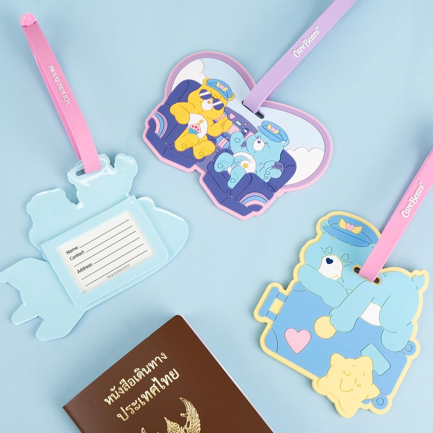 CARE BEARS 彩虹熊 航空造型 識別證 卡套 代購