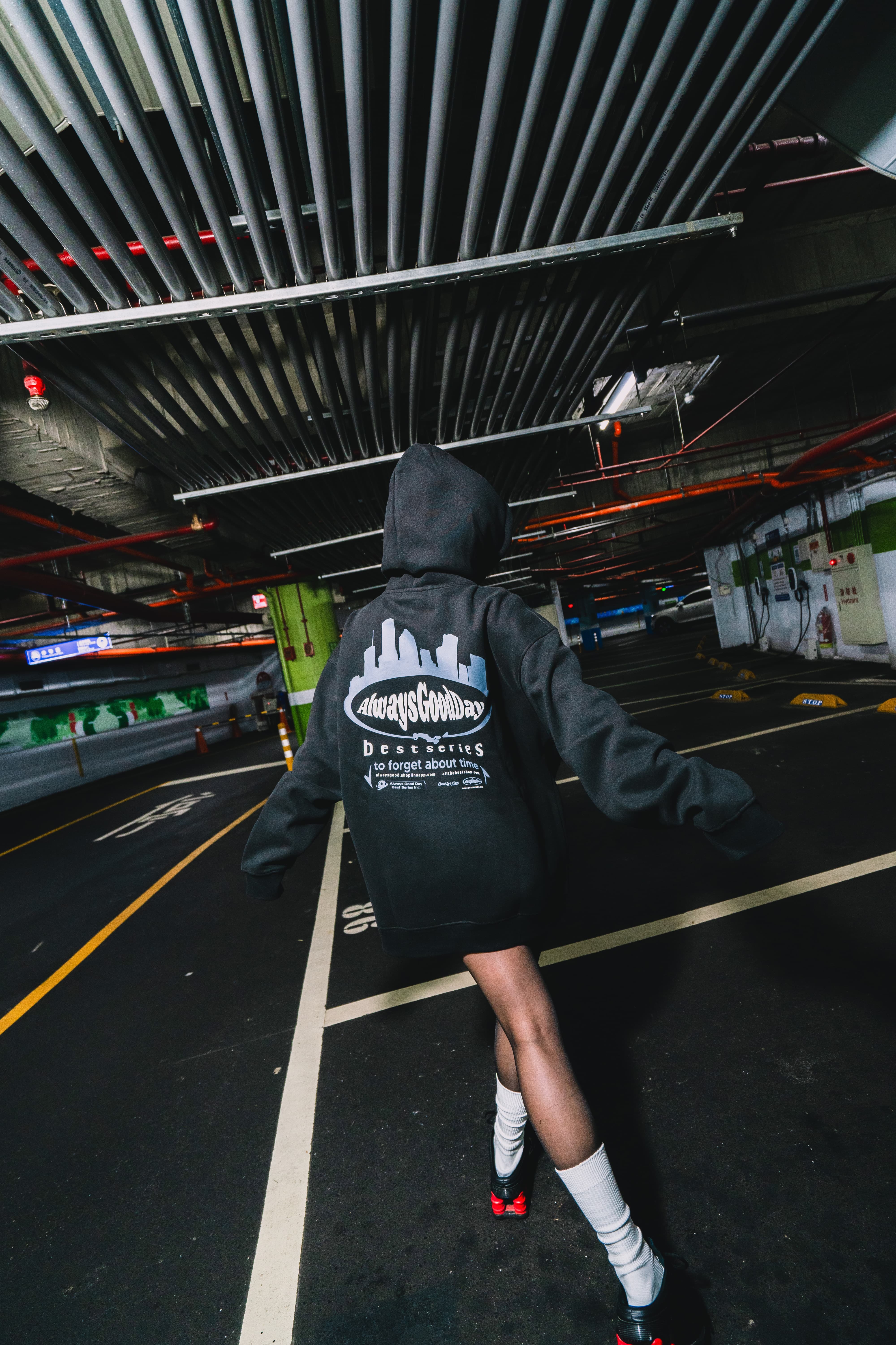 BSS x AGD - CO-BRANDED LOGO HOODIE 聯名LOGO連帽衫