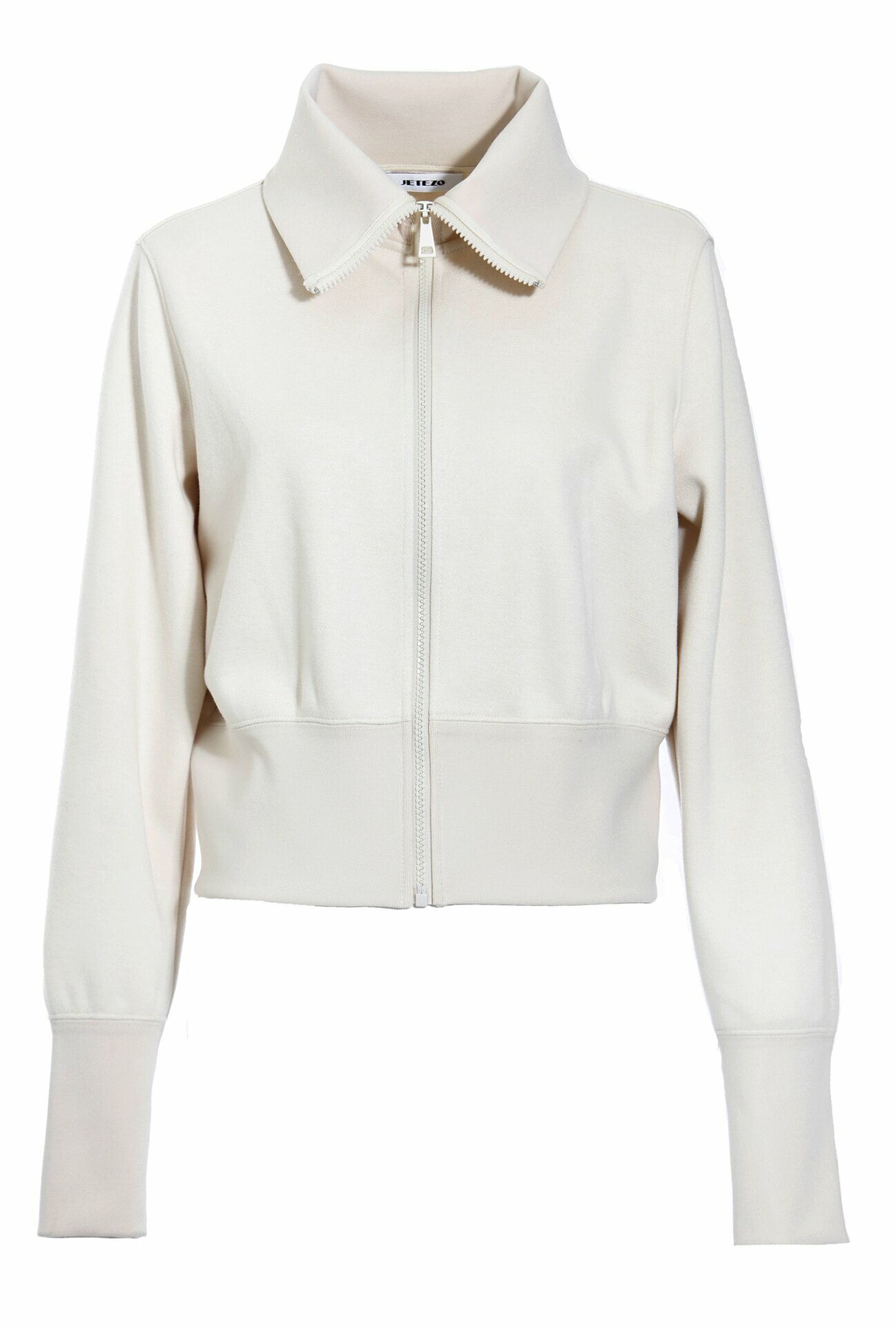 BD15115D1 極簡奶霜立領外套