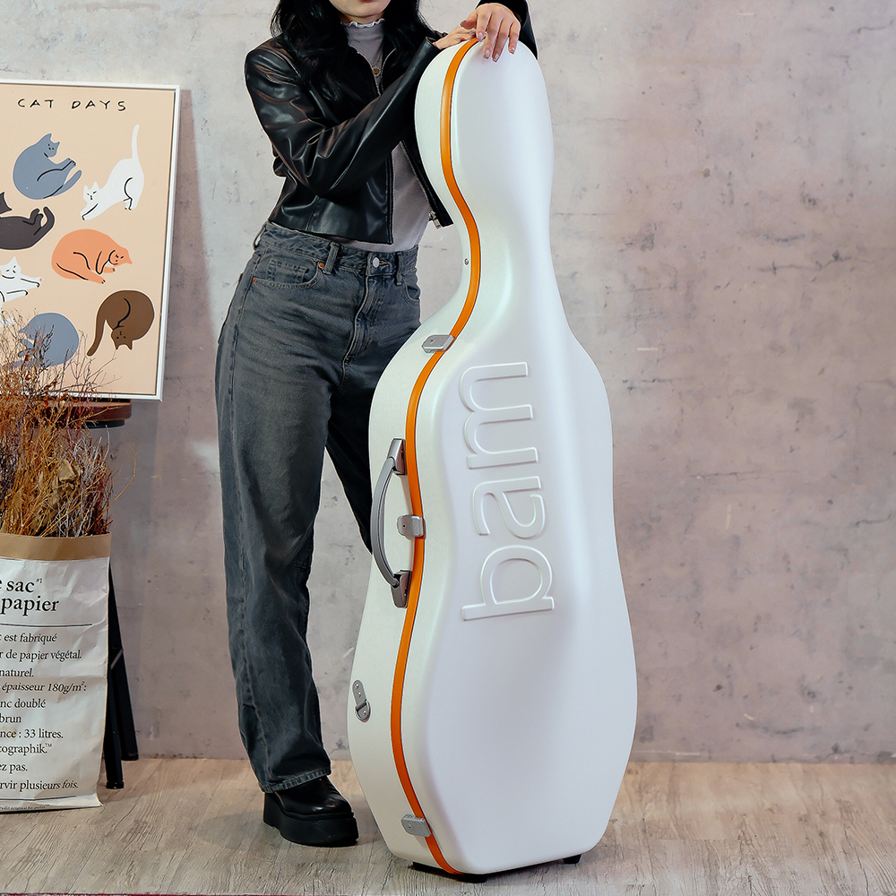 GRAFFITI 塗鴉系列 大提琴盒 (白)