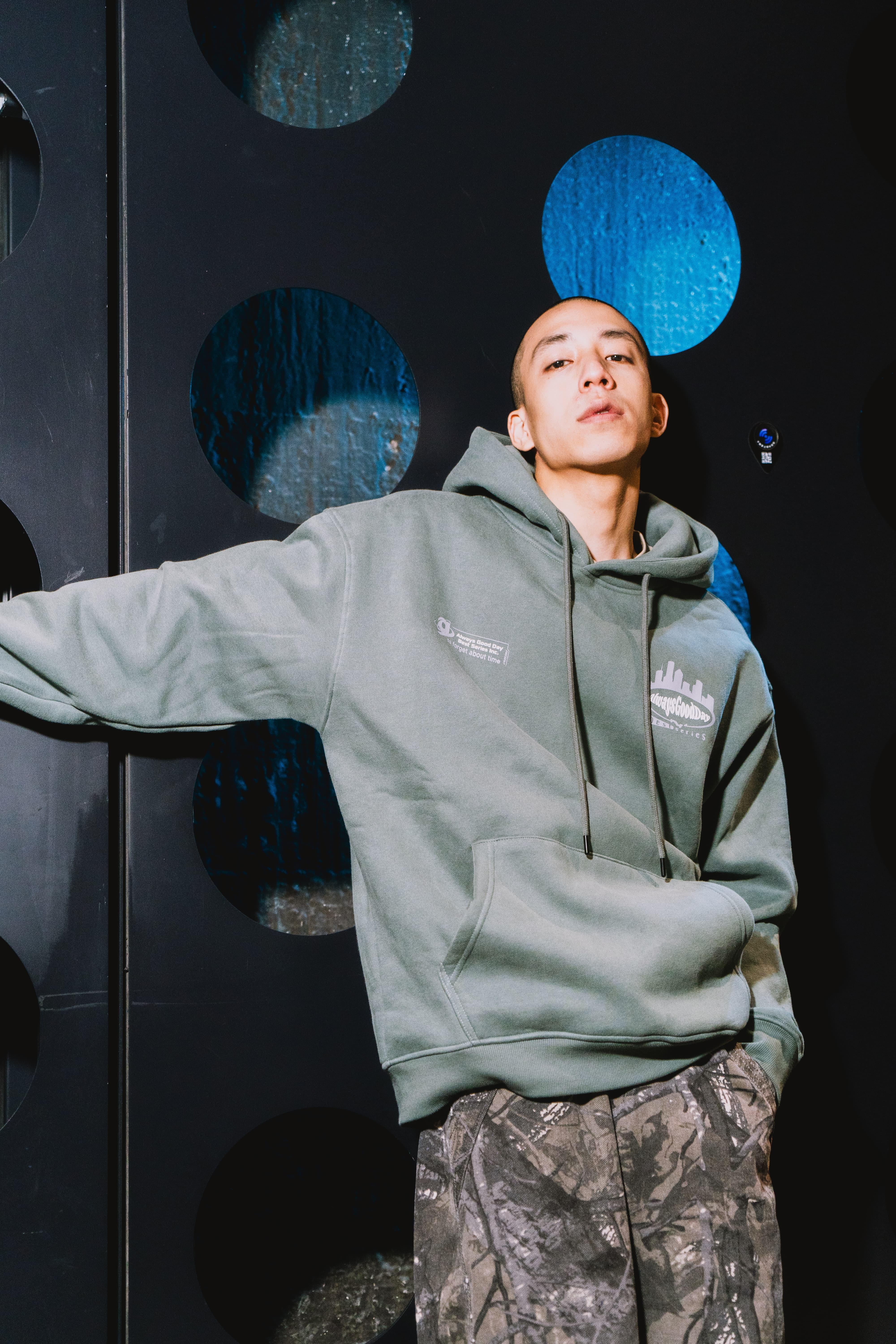 BSS x AGD - CO-BRANDED LOGO HOODIE 聯名LOGO連帽衫