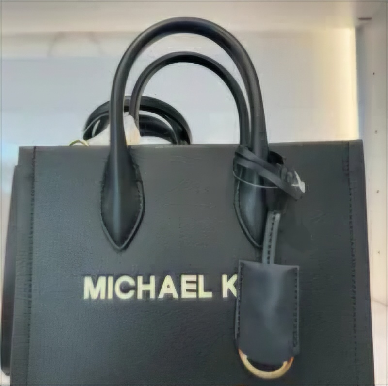 [S] MICHAEL KORS 35S4G7ZC5L MIRELLA LEATHER SM SHOPPER TZ XBODY,BLACK, 196237632449 (SMK1185)
