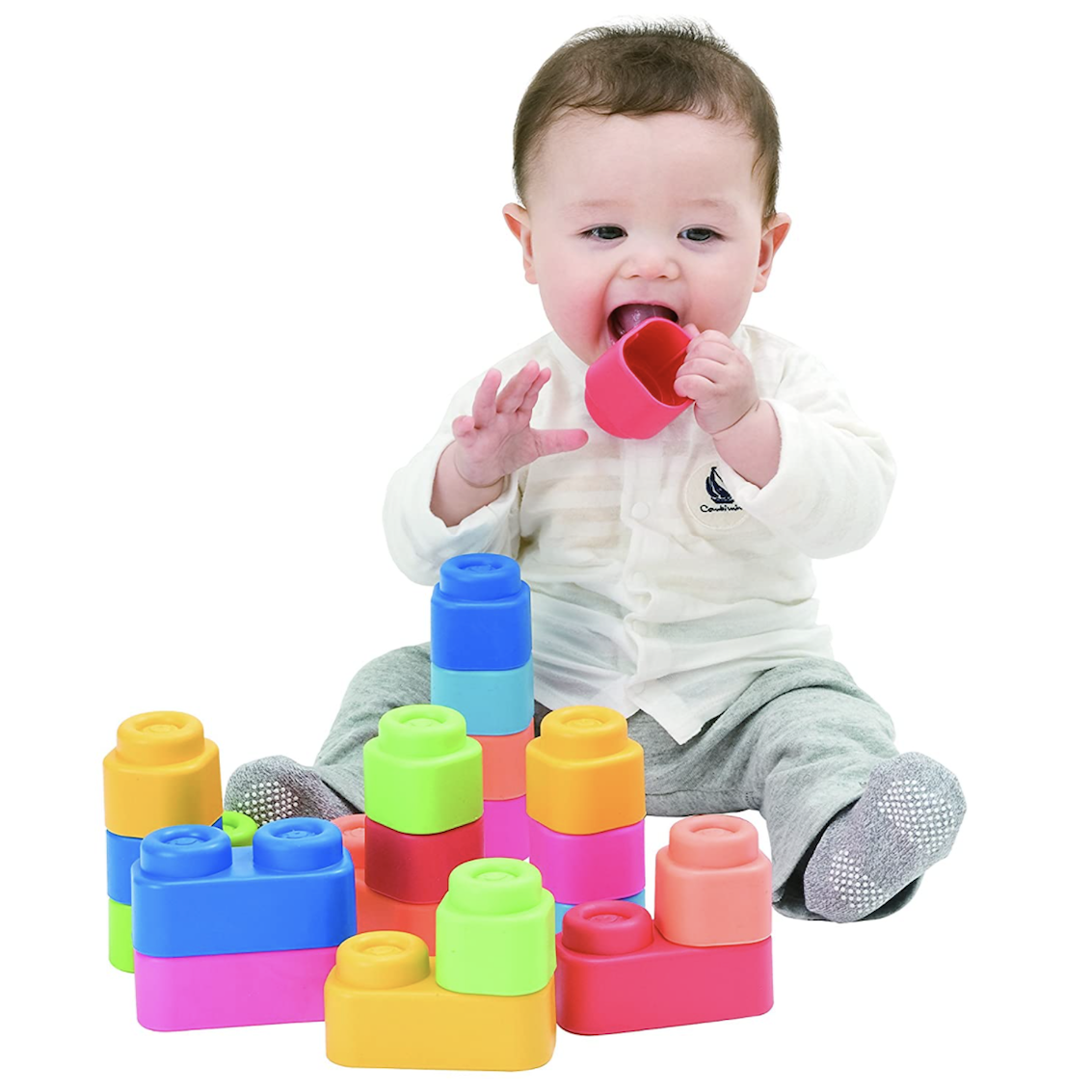 日本 SOFT CLEMMY 軟身積木套裝 (疊高款)