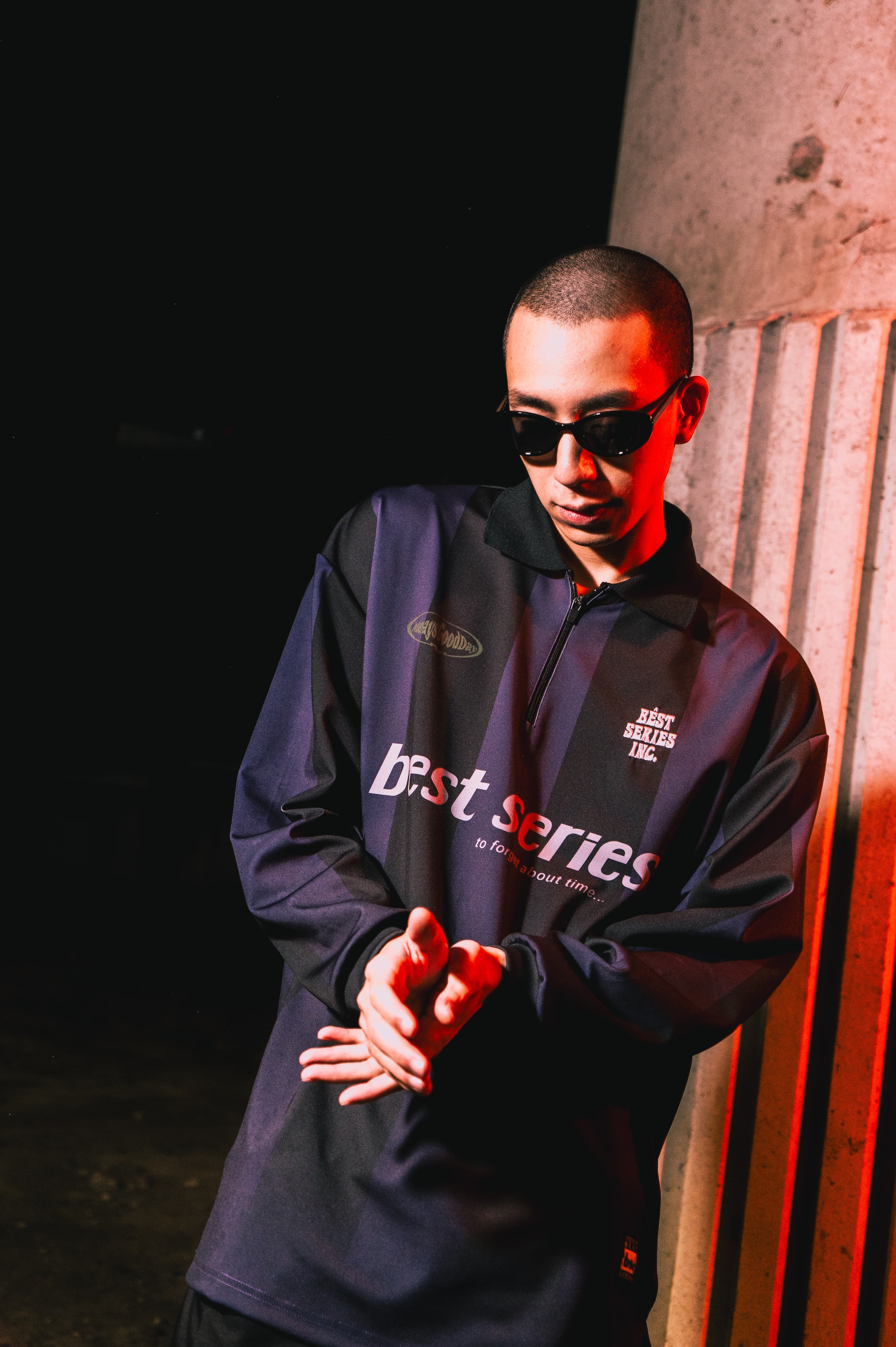 BSS x AGD - LONG SLEEVE ZIP JERSEY 長袖拉鏈球衣