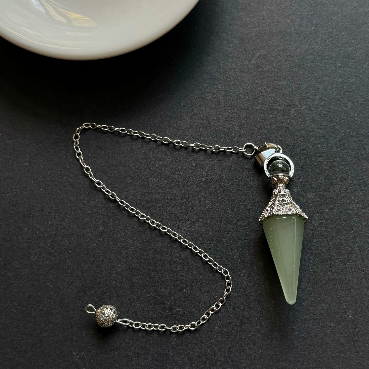 [原石] 東菱玉 水晶靈擺