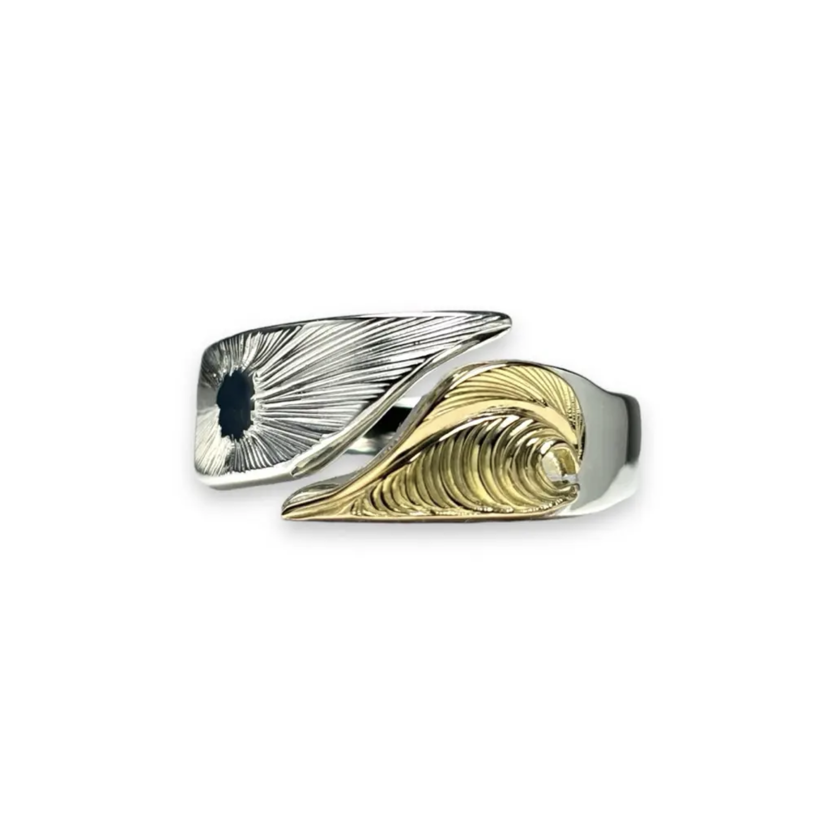 鳴島 · 翔 K18 Motif Adjustable Ring (Nalu)
