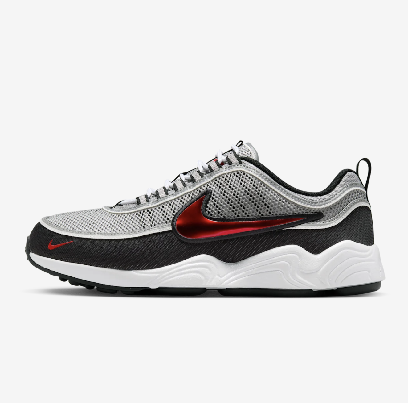 『代購+現貨商品』2024AW NIKE Air Zoom Spiridon Metallic Silver and Sport Red 藤原浩 復刻 球鞋 鞋子 現貨 HF9117-001