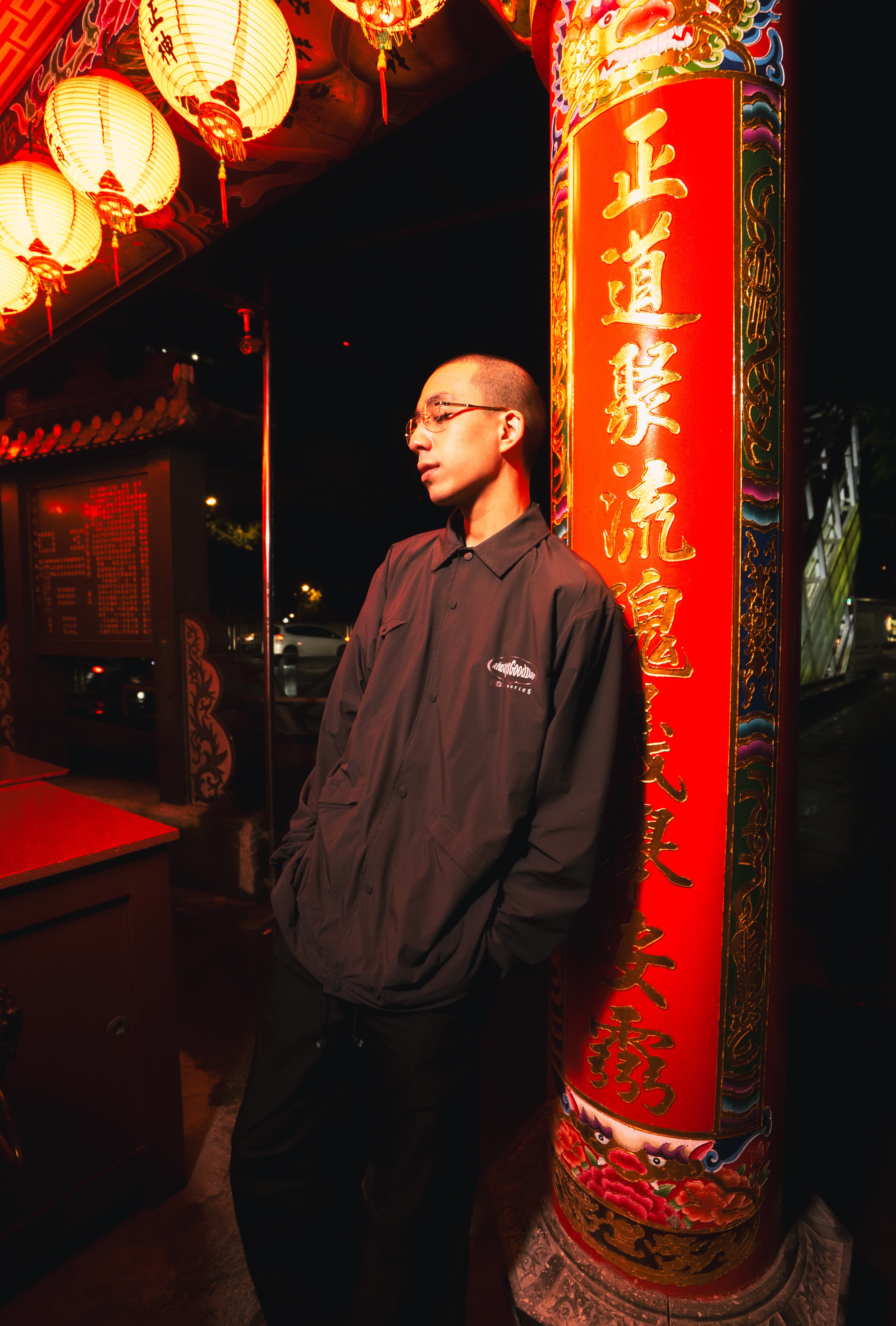 BSS x AGD - 4 WAY STRETCH NYLON COACH JACKET 四面彈尼龍教練外套