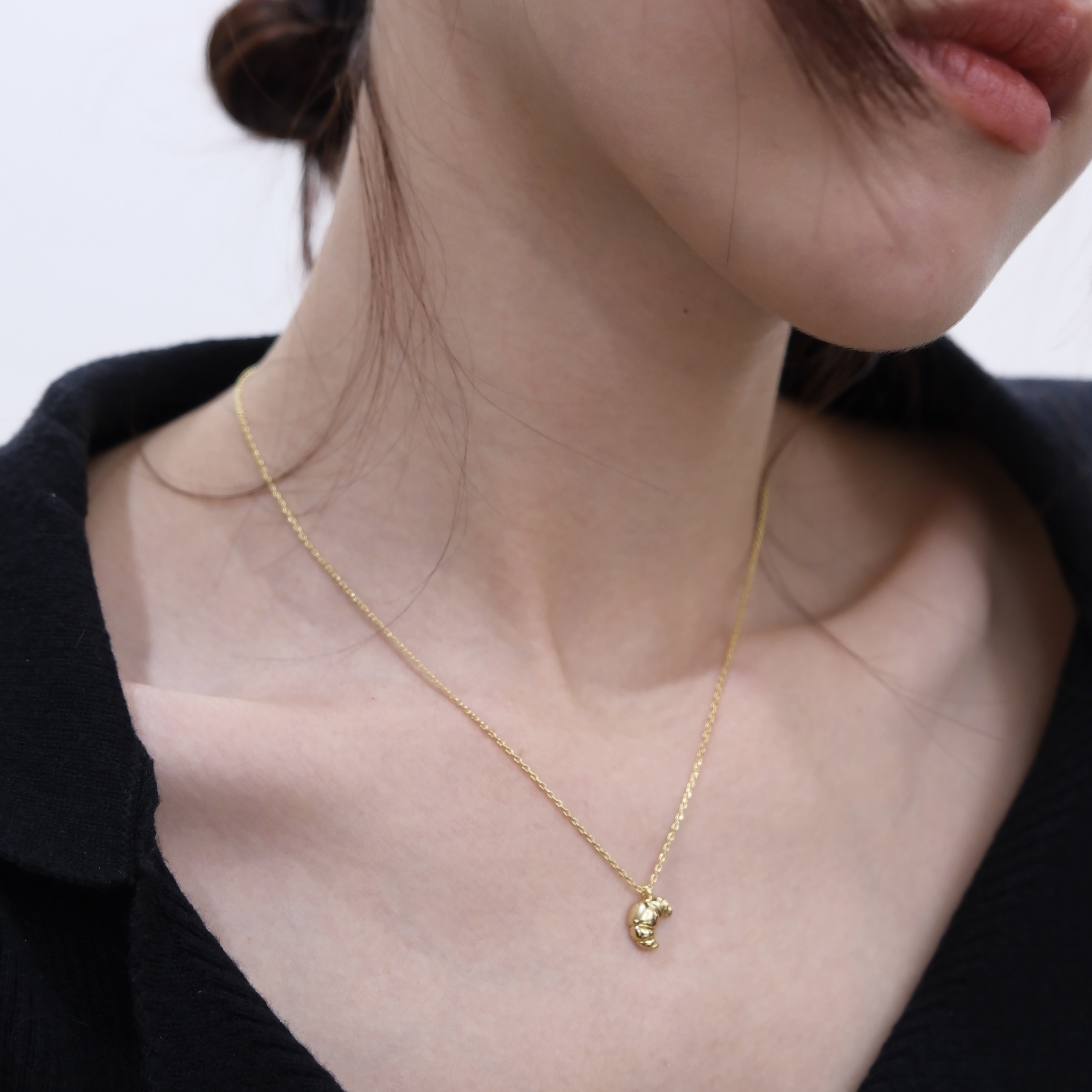 LISA ANGEL-法式可頌項鍊