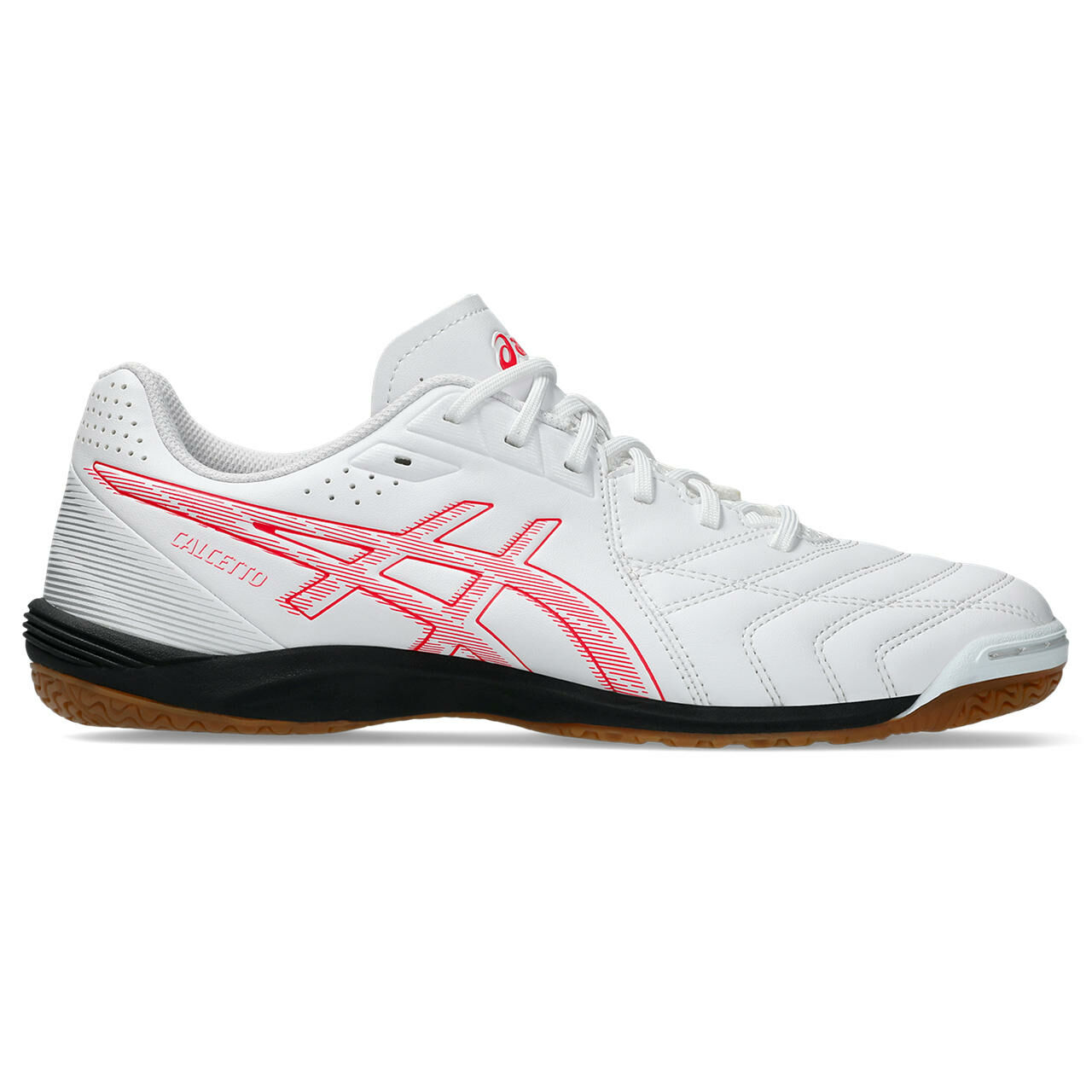 ASICS  CALCETTO WD 9 (2E) 室內/街場足球鞋 白粉紅色 (闊腳版)