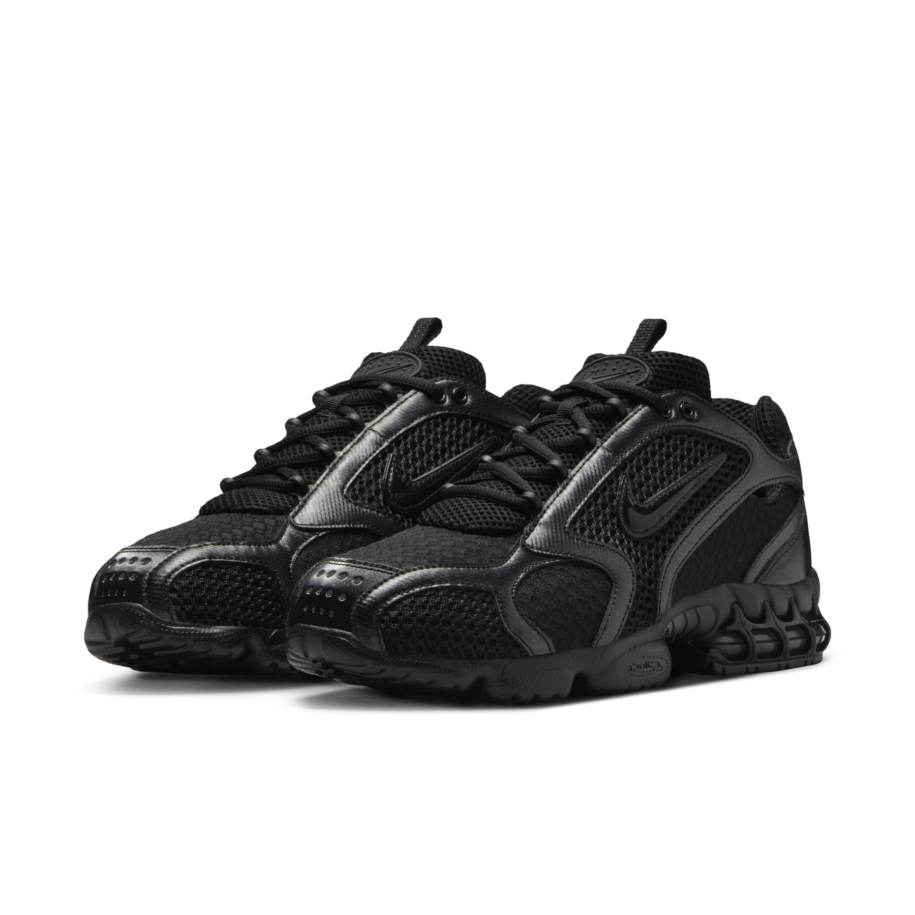 男鞋 NIKE AIR ZOOM SPIRIDON CAGE 2 'Triple Black' 黑 氣墊 緩震 休閒鞋【HM8497-010】