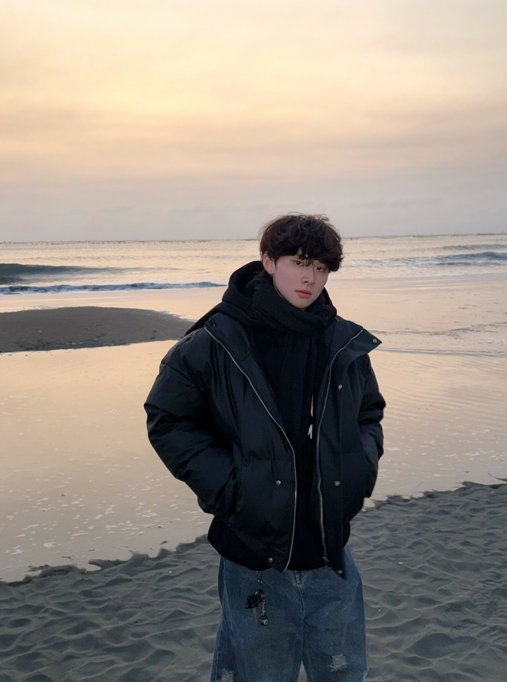 (GOAL) 立領 皮革麵包外套 11259