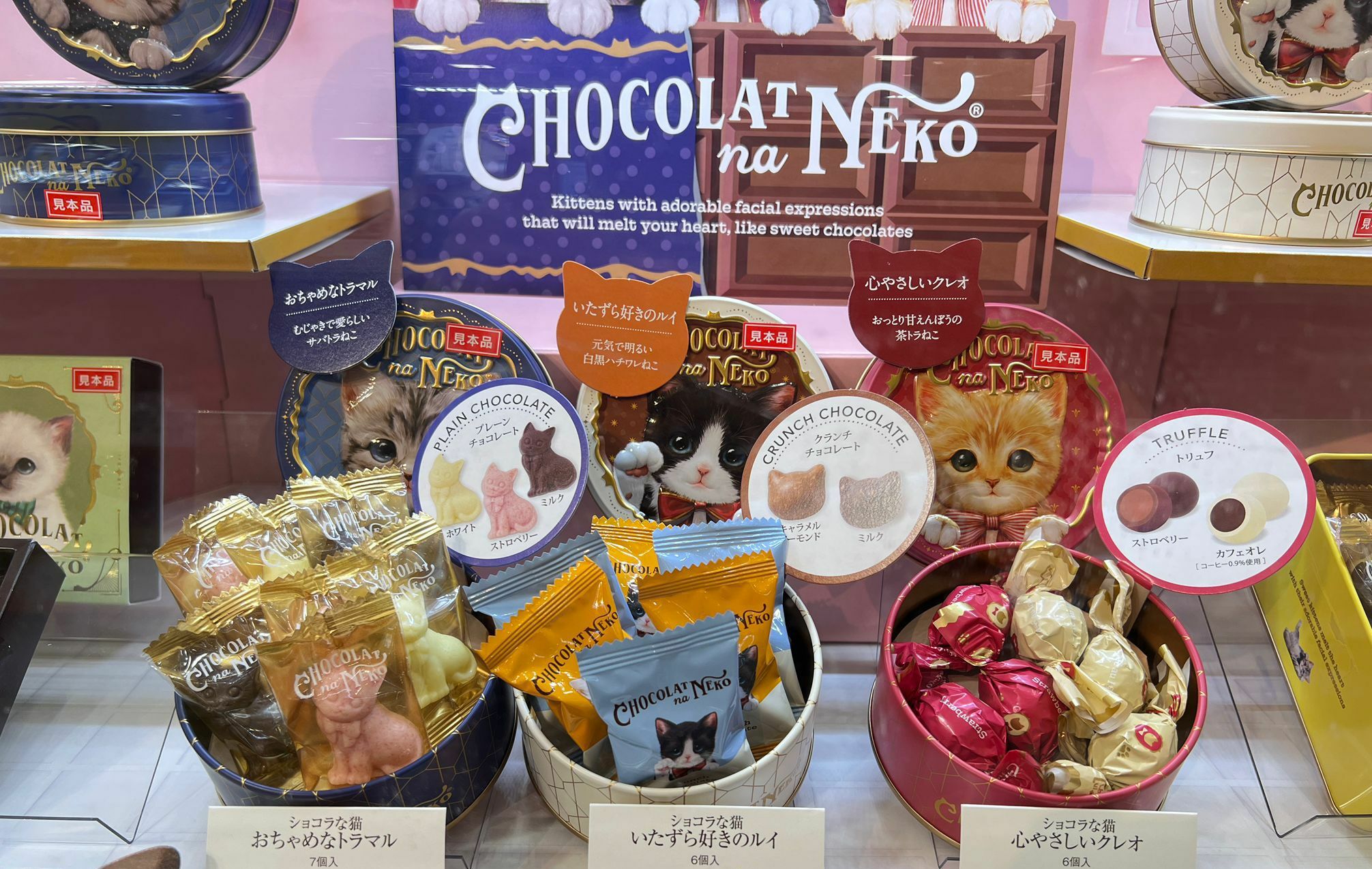 【日本預訂】E0115101 CHOCOLAT na NEKO 情人節限定 貓貓朱古力