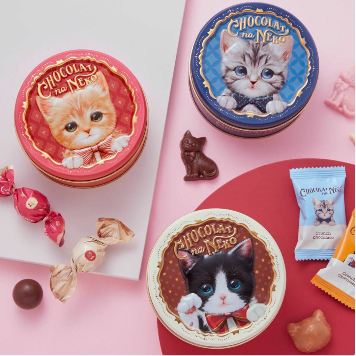 【日本預訂】E0115101 CHOCOLAT na NEKO 情人節限定 貓貓朱古力