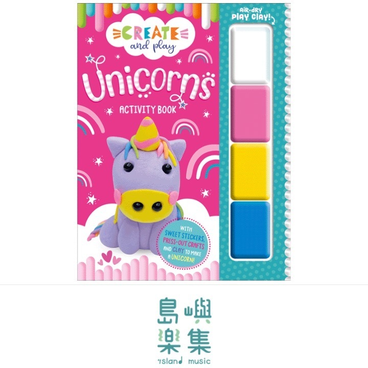 Create and Play Unicorns Activity Book