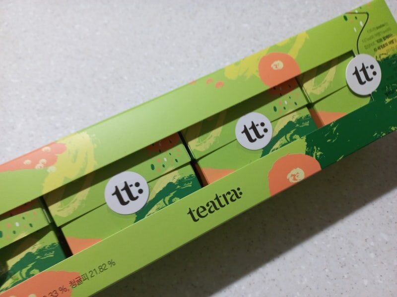 【SamSam 韓國直播】LL011820 Teatra 濟州青桔茶 (1套40小包)