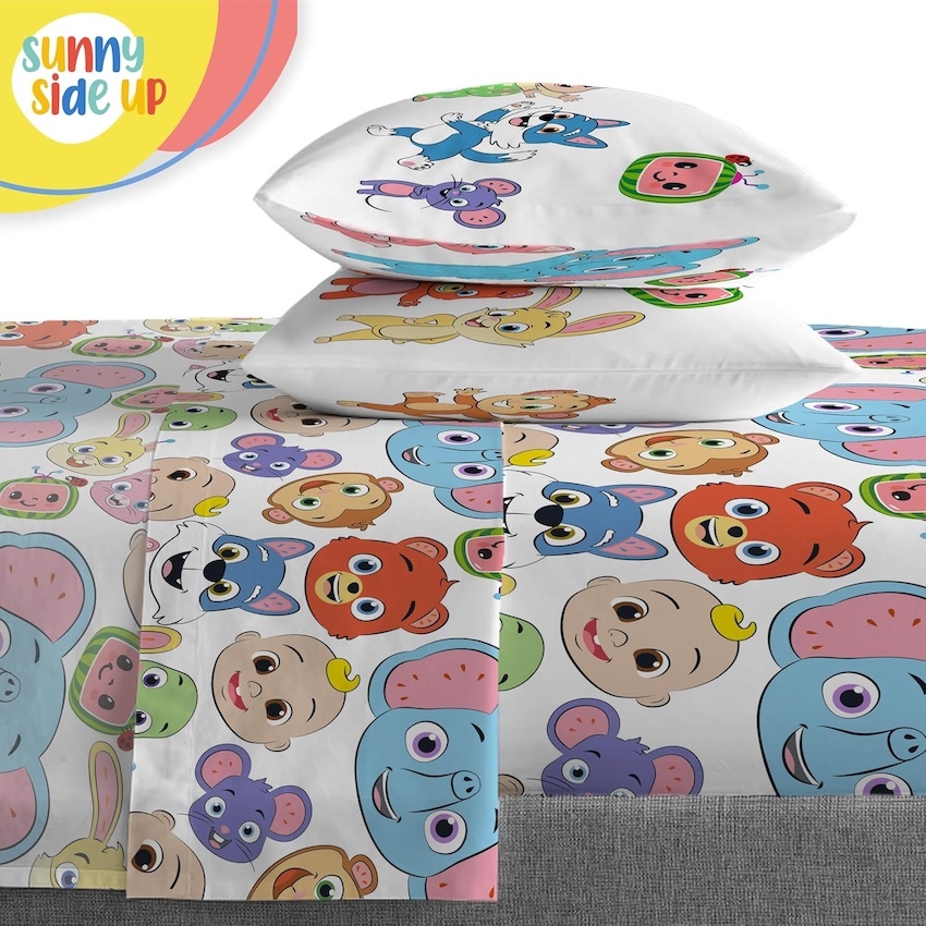 美國 Cocomelon 7 件裝床上套裝 (雙人床)