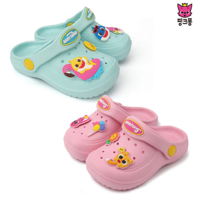 韓國直送🇰🇷 Pinkfong /Baby Shark 小童拖鞋/水鞋/洞洞鞋
