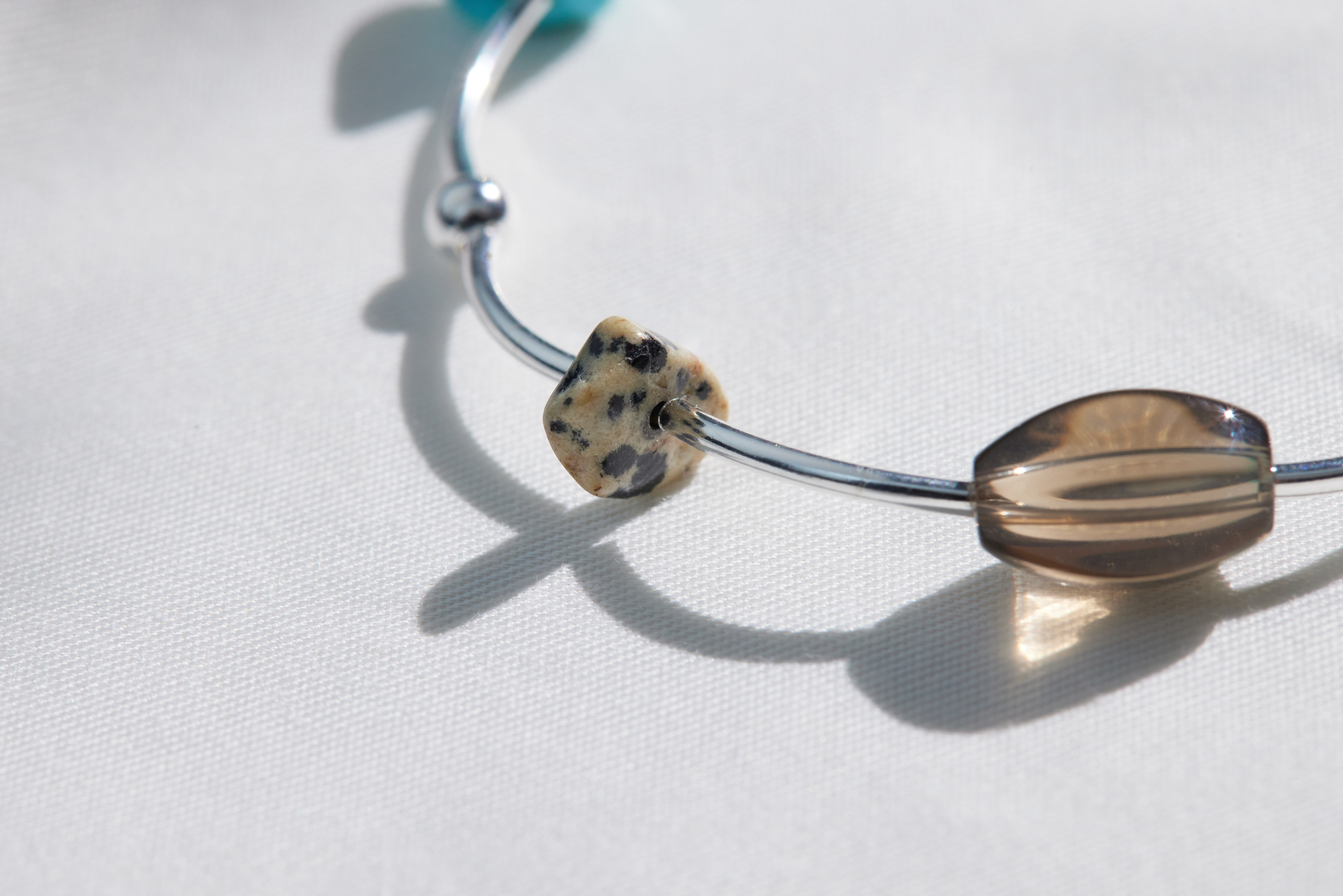 B388  |  純銀天然石手鍊