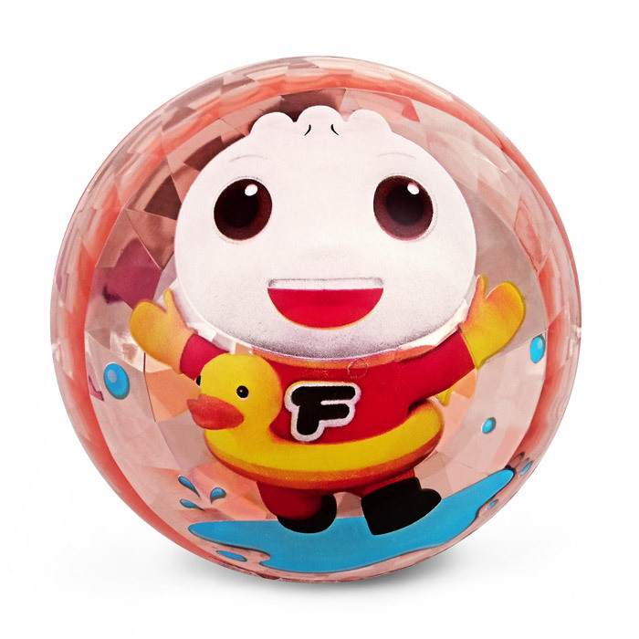 《 風車出版 》 FOOD超人閃亮球(紅)