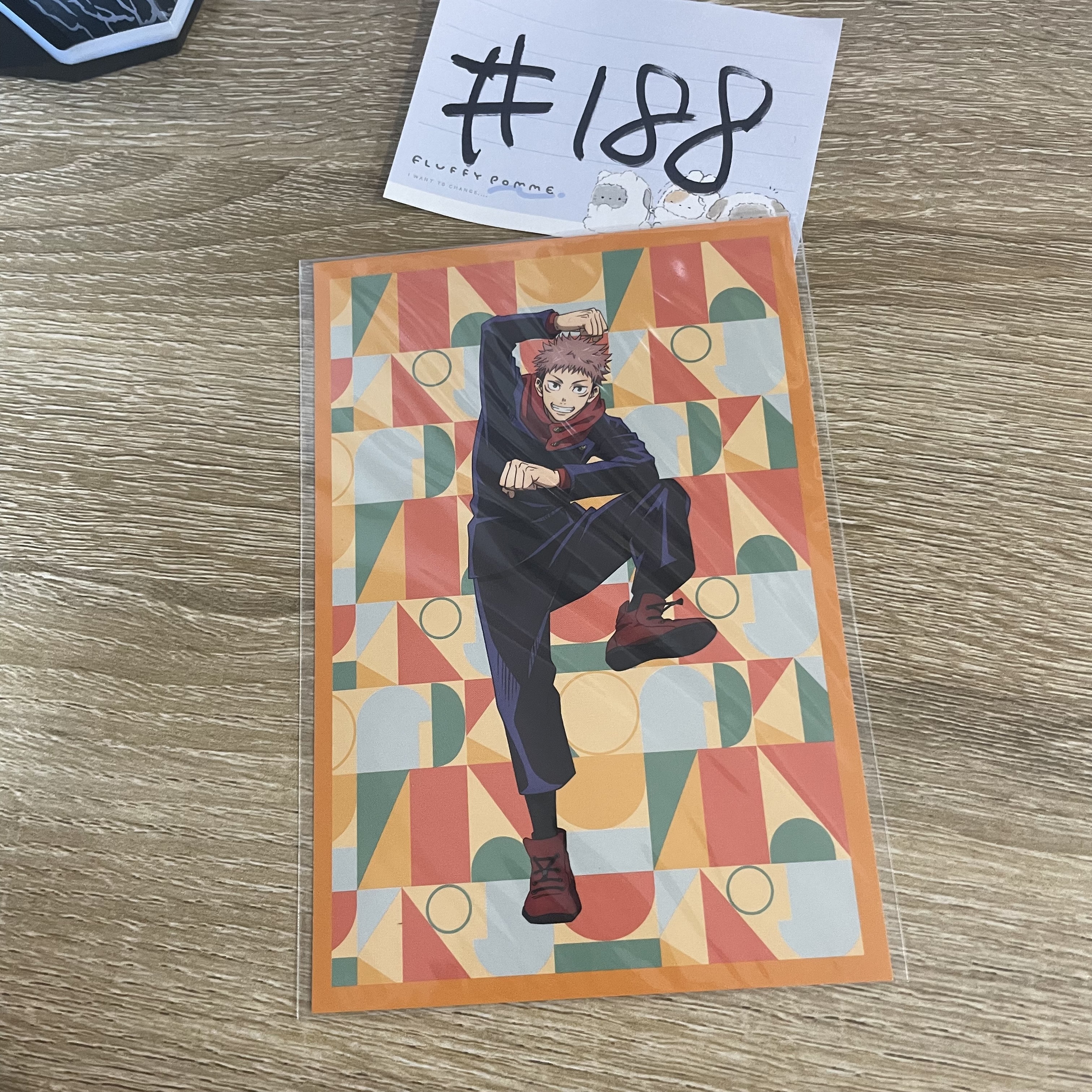 咒術迴戰 虎杖  明信片#188