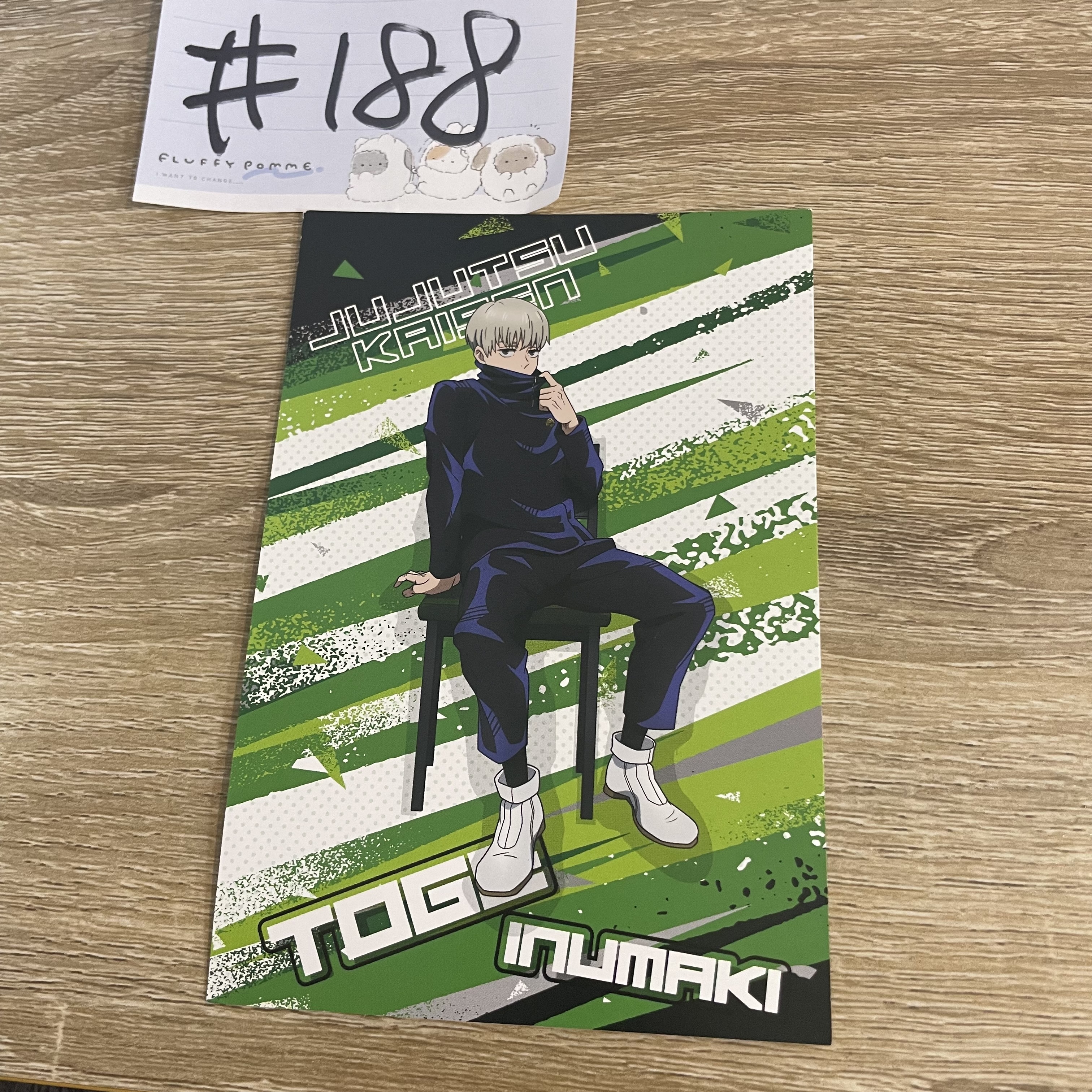 咒術迴戰 狗卷  明信片#188