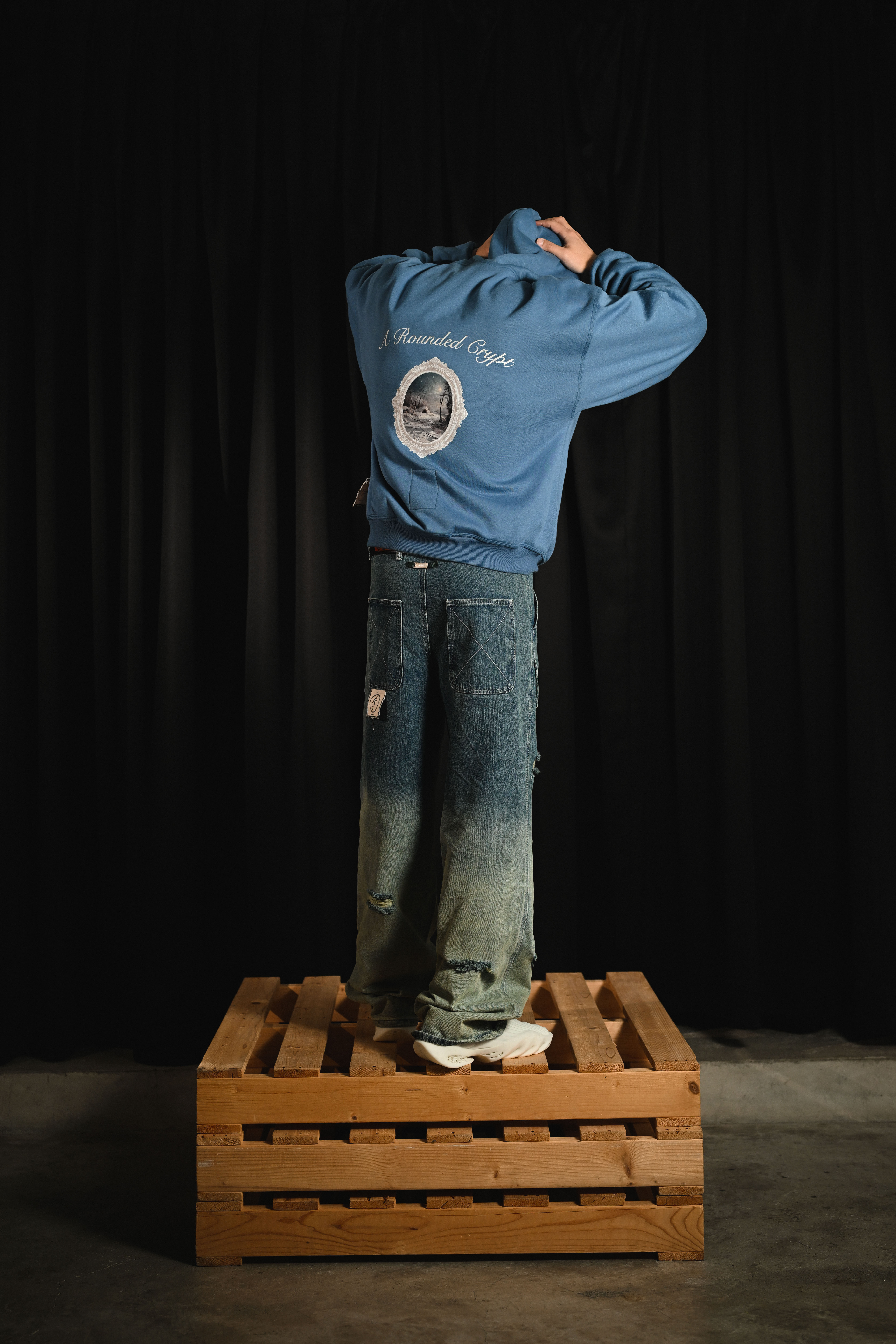 SNOWLAND HOODIE - SKY BLUE