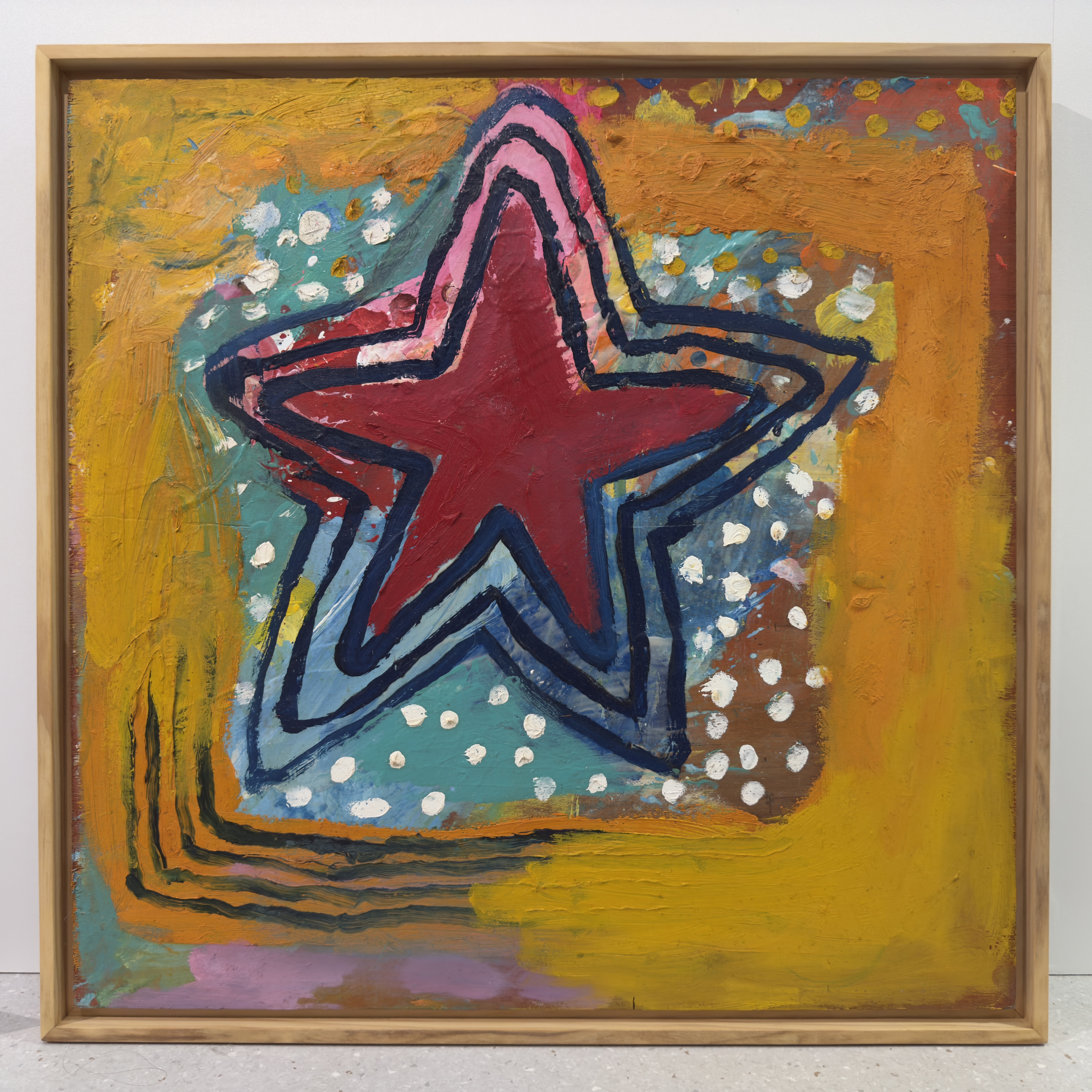 吉姆 · 庫珀 Jim Cooper - 戰地系列(四十)  原著油畫(已裱框)