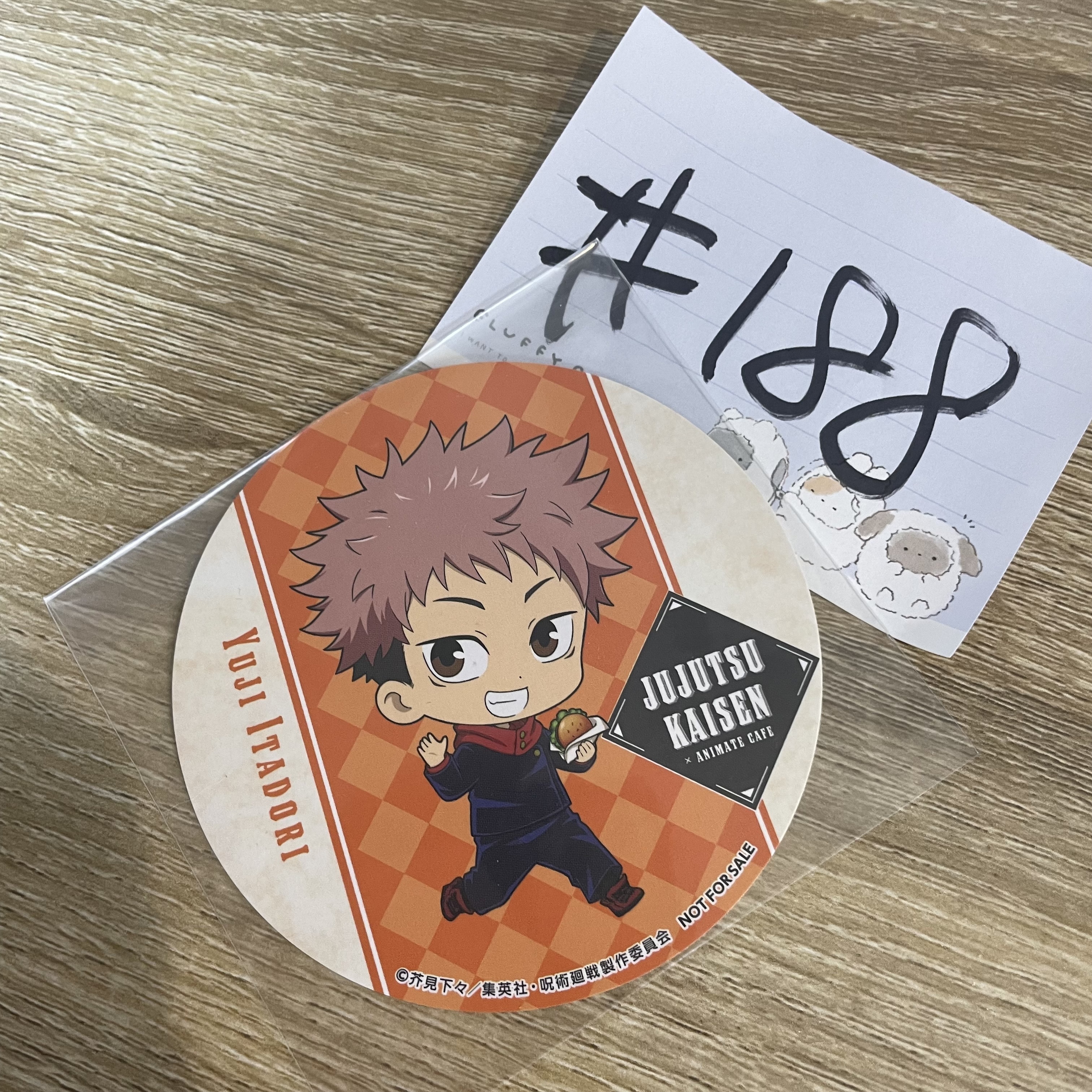 咒術迴戰 虎杖 杯墊#188