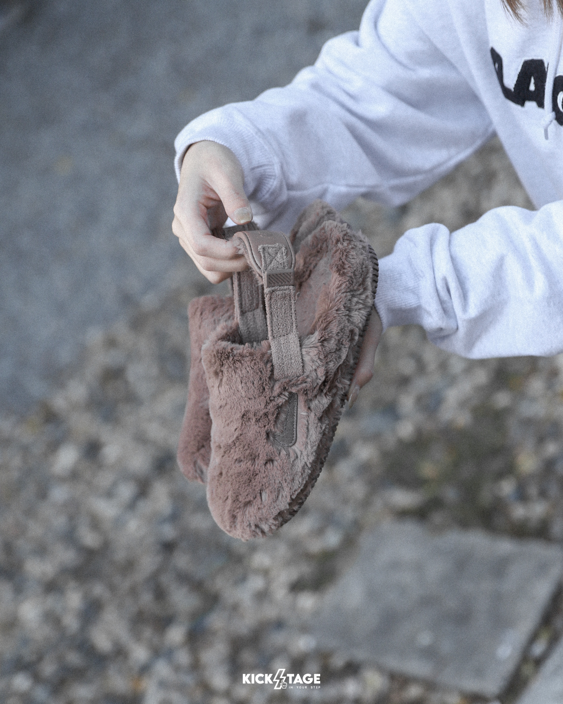 男女鞋 NIKE W CALM MULE 'BROWN' 咖啡色 絨毛 休閒 穆勒鞋 懶人鞋 拖鞋【FZ3118-200】