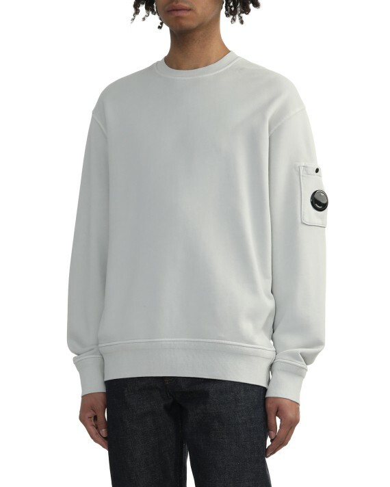 【Focus Store】預購 C.P. COMPANY Lens-detail sweater "Light Blue" 衛衣