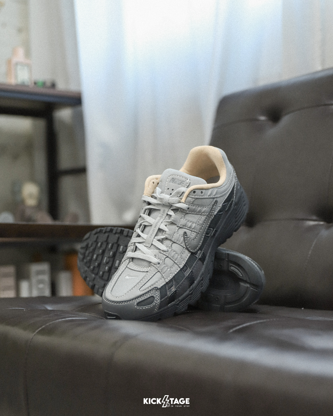 男鞋 NIKE P-6000 'Smoke Grey' 煙灰 異材質拼接 復古 休閒 慢跑鞋【HV5984-001】PP6