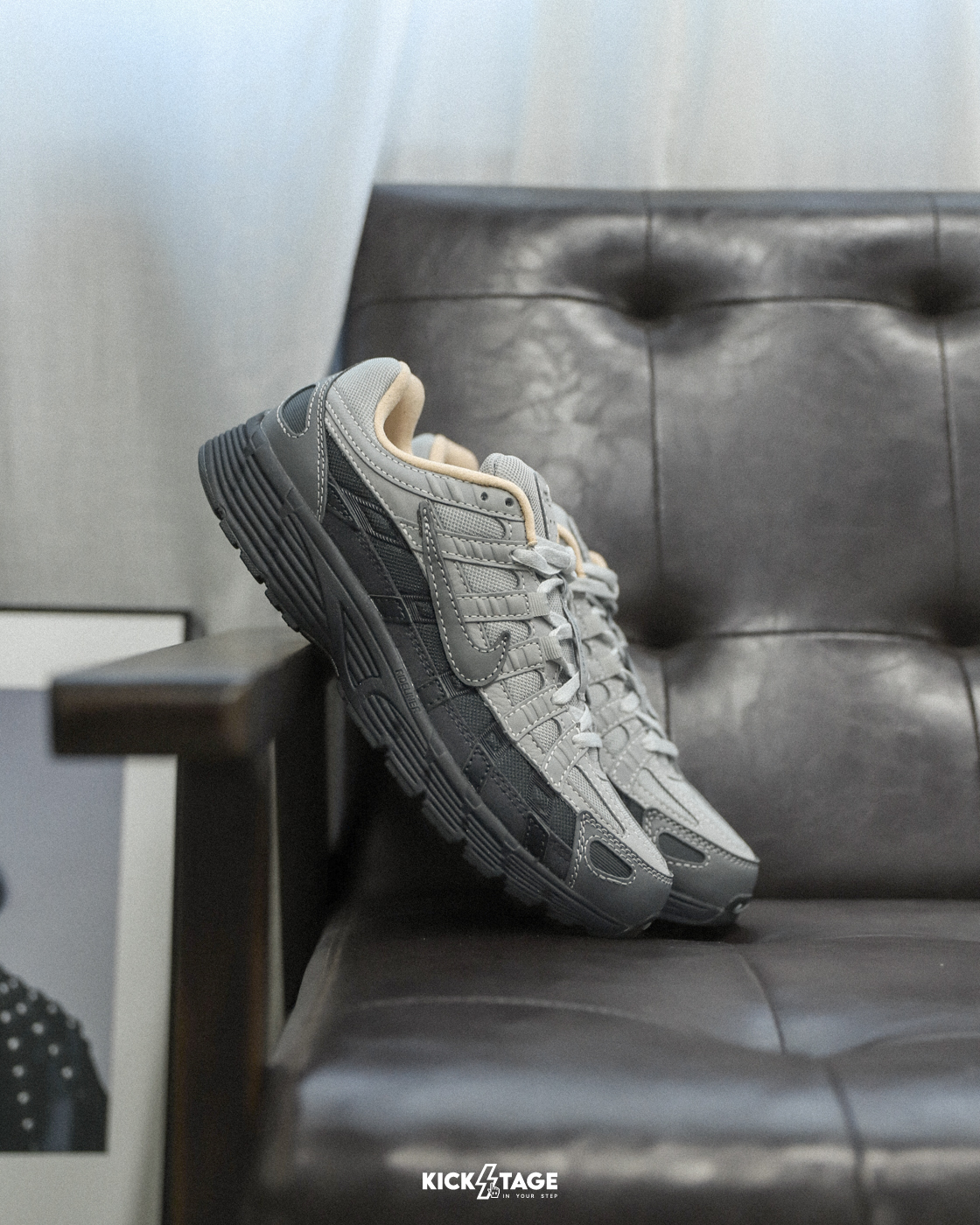 男鞋 NIKE P-6000 'Smoke Grey' 煙灰 異材質拼接 復古 休閒 慢跑鞋【HV5984-001】PP6