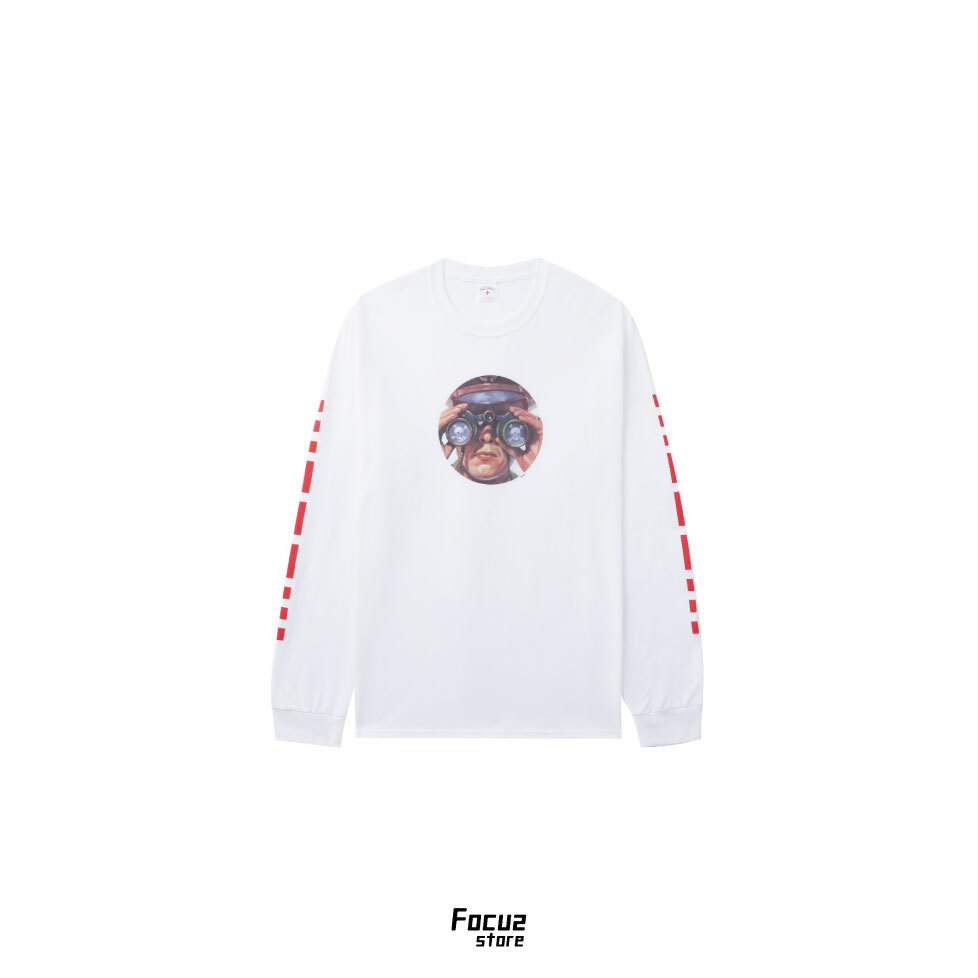 【Focus Store】預購 NOAH Graphic print long sleeve tee "White" 白色 長袖T