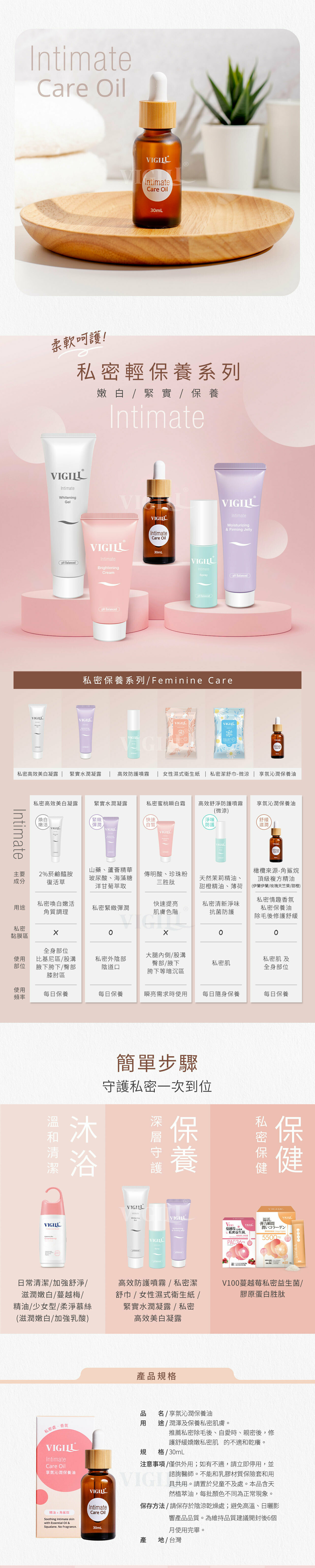 VIGILL 享氛沁潤保養油 30ml