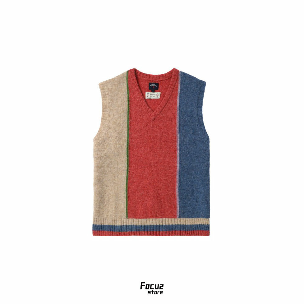 【Focus Store】預購 NOAH Shetland block sweater vest "Caise" 多色 毛衣背心