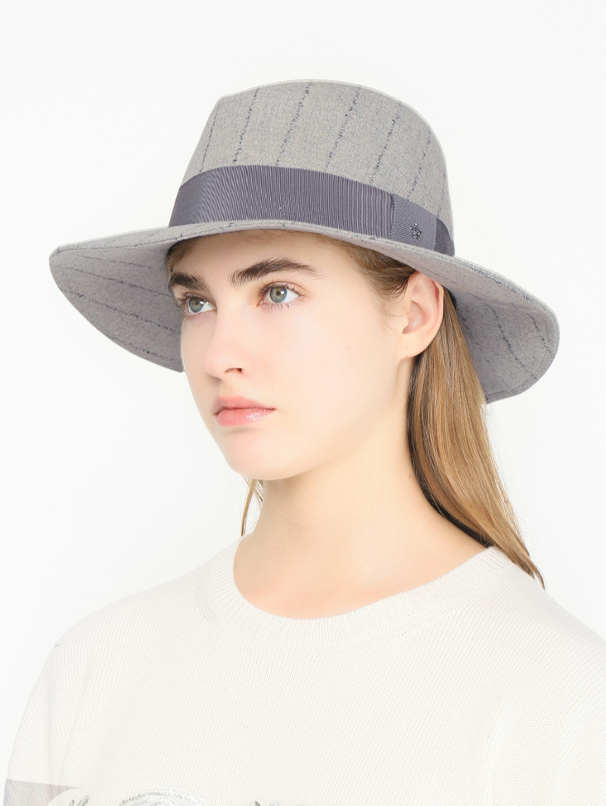 LORENA 條紋紳士帽