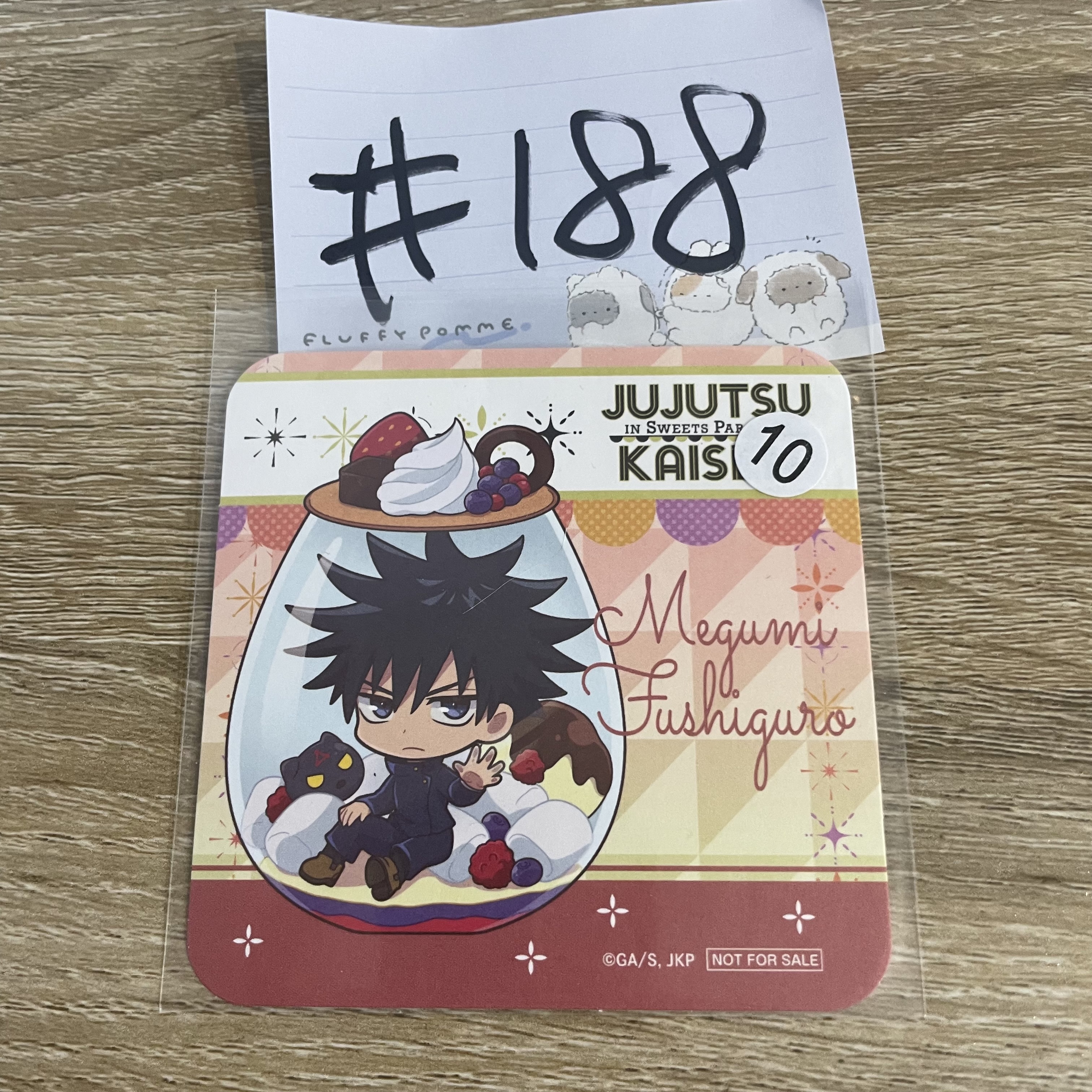 咒術迴戰  惠  杯墊#188