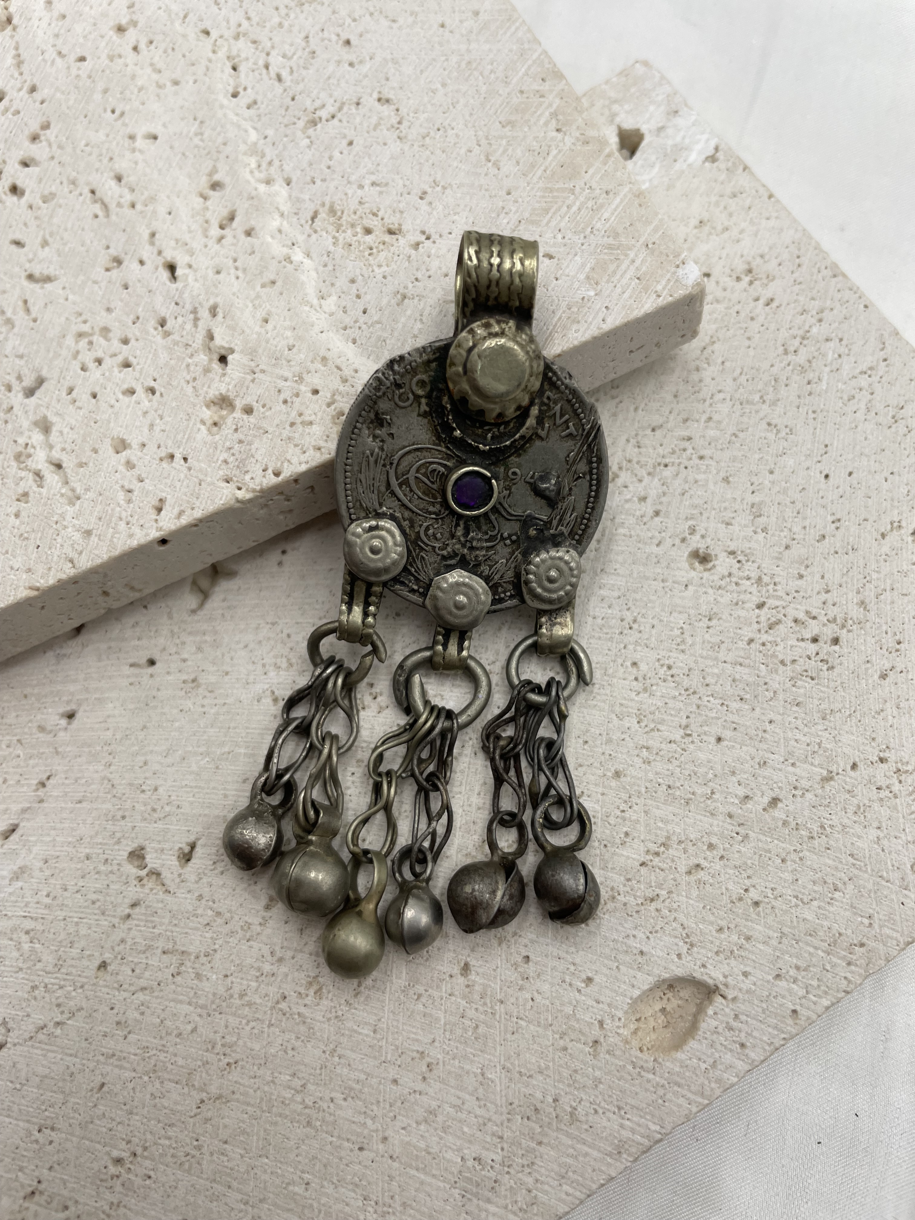 No.201圓形阿富汗鈴鐺墜飾