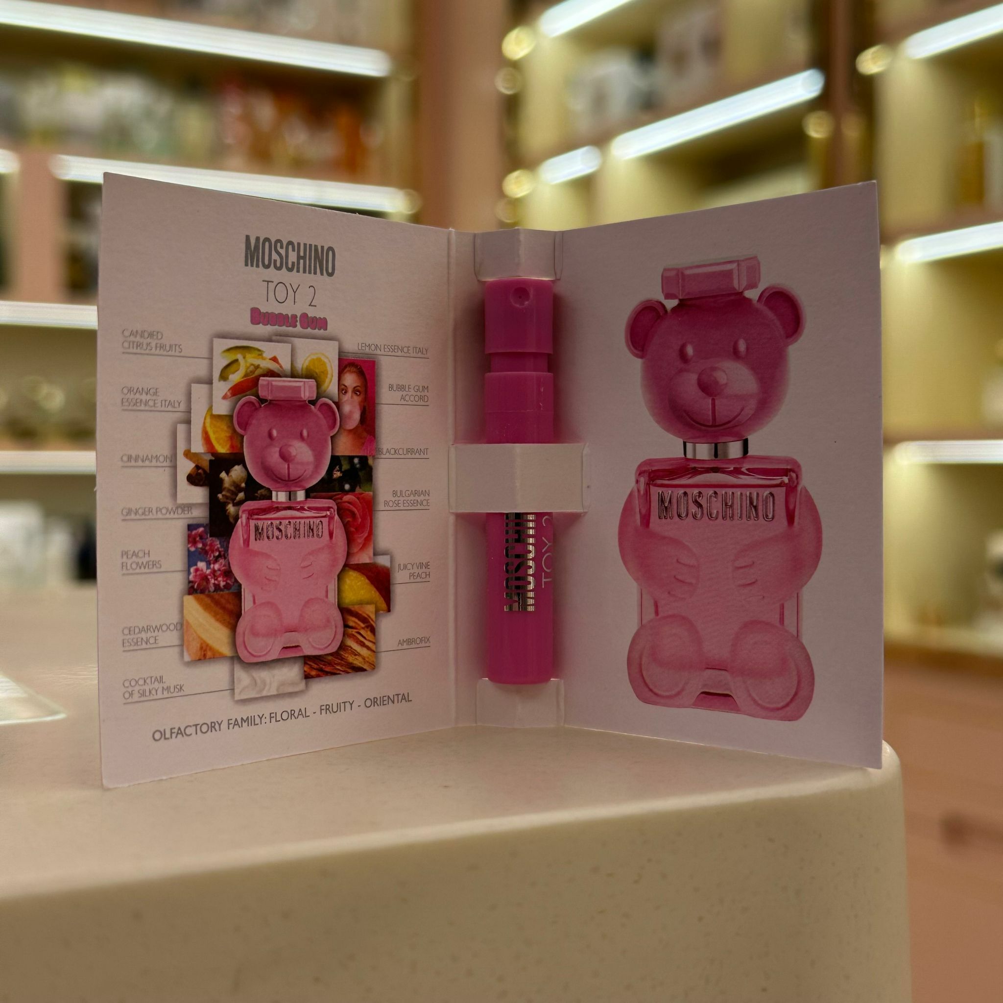 Moschino Toy2 Bubble Gum EDT 1ml vial