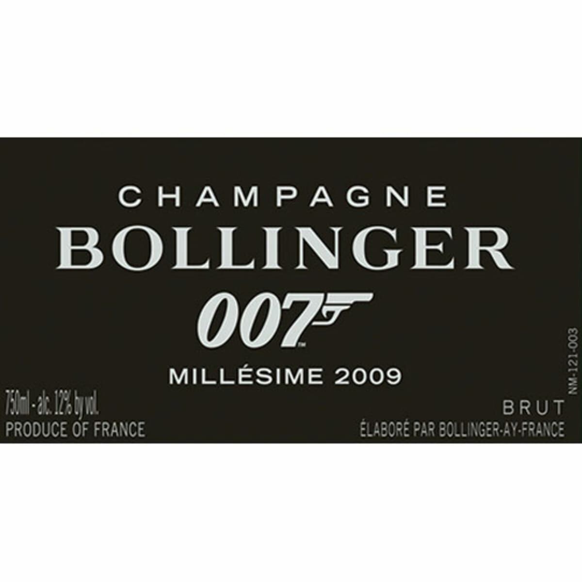 Bollinger James Bond 007 Spectre Limited Edition 2009 (RP92) (Gift Box)