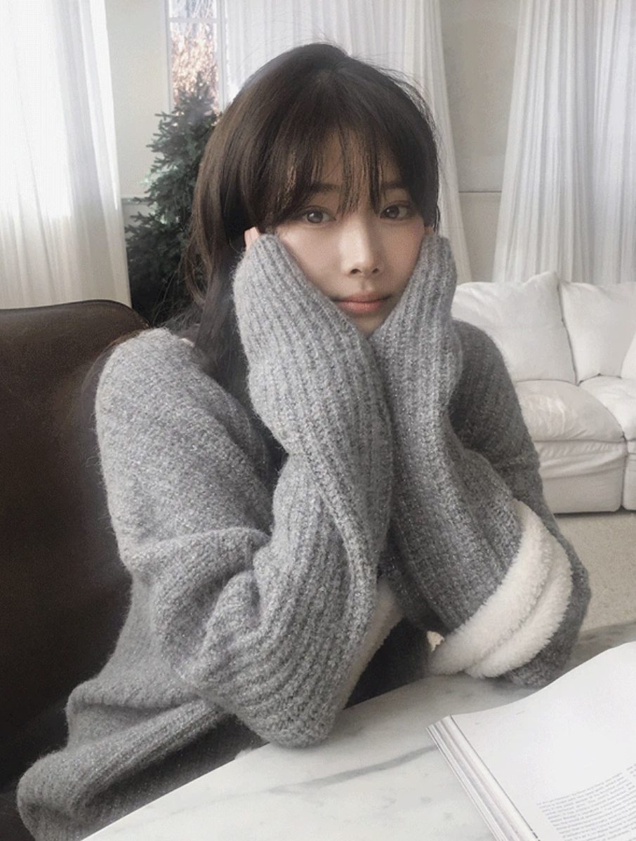 預訂｜SLOWAND #SLOWMADE Shine Glitter Mood Knit (2 Color)