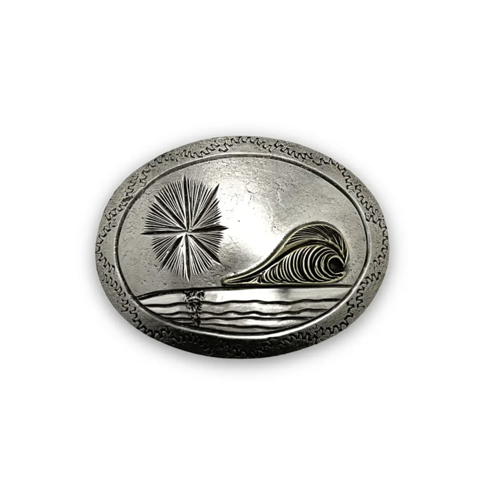 鳴島翔 K18 Motif Surf Day Concho