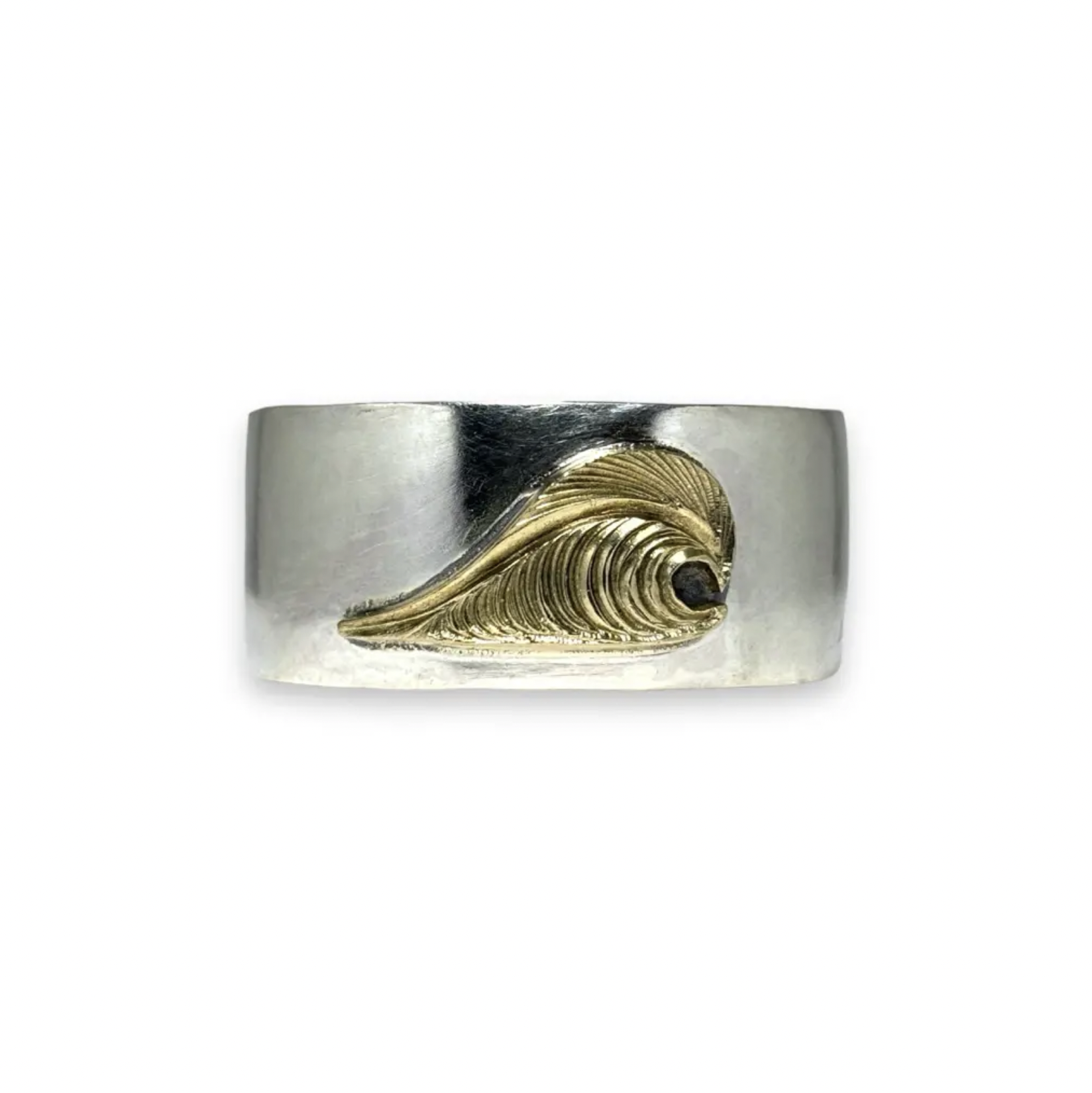 鳴島翔 K18 平打戒 (浪)