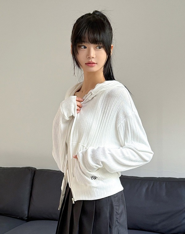 預訂｜MUAHMUAH SOFT REGULAR FIT HOOD ZIPUP