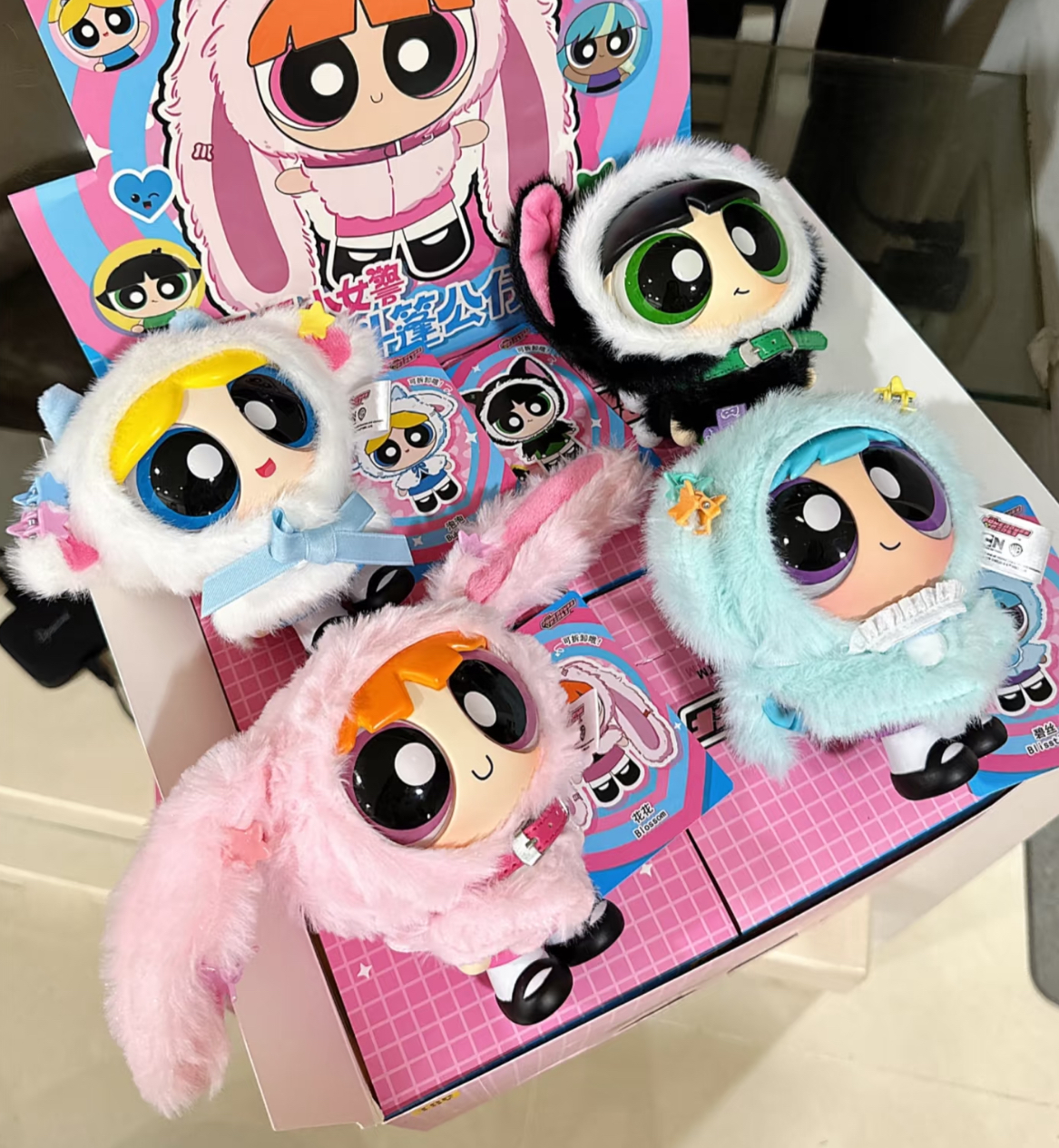 <冬日系列> 飛天小女警 斗篷公仔 毛絨公仔盲盒