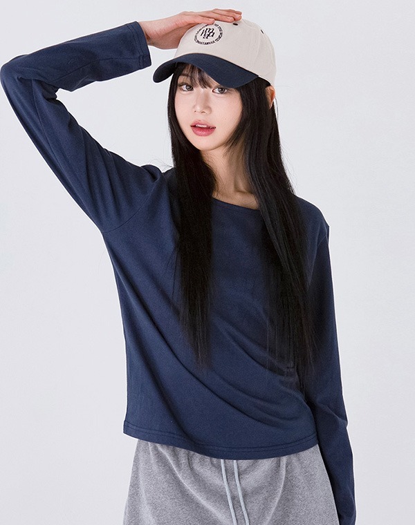 預訂｜MUAHMUAH BASIC REGULAR LONG SLEEVE T-SHIRT